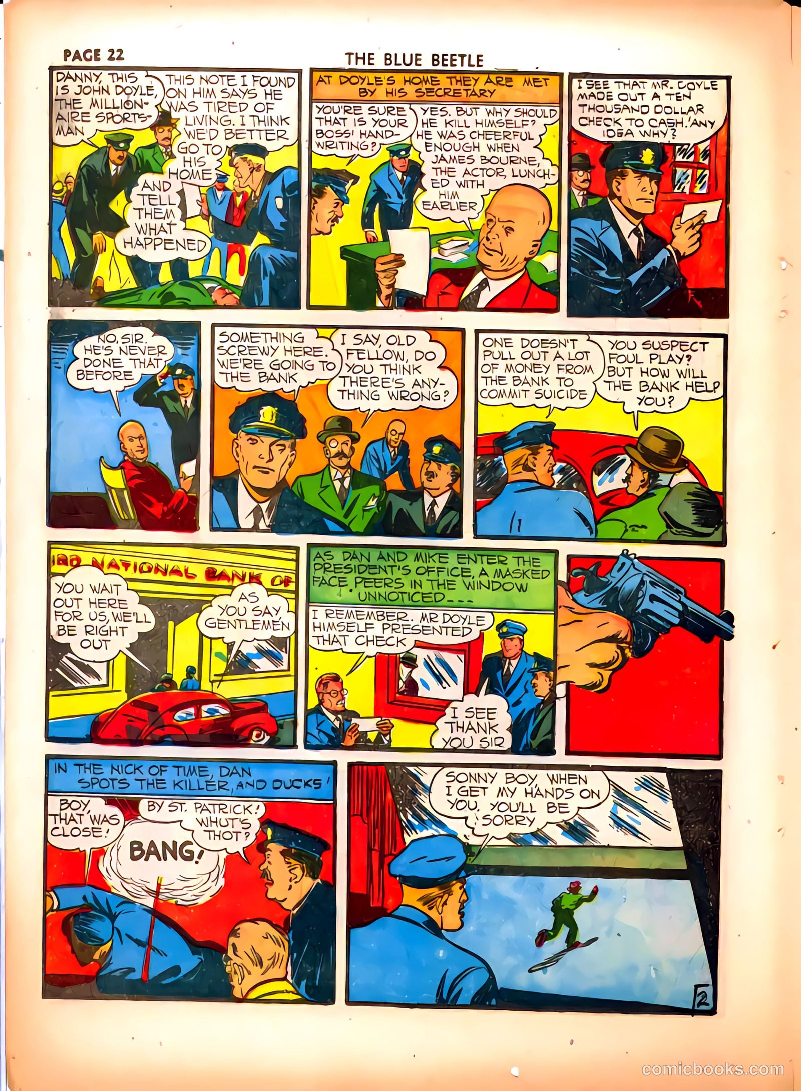 Blue Beetle #10 (1941) — page 24 of 67