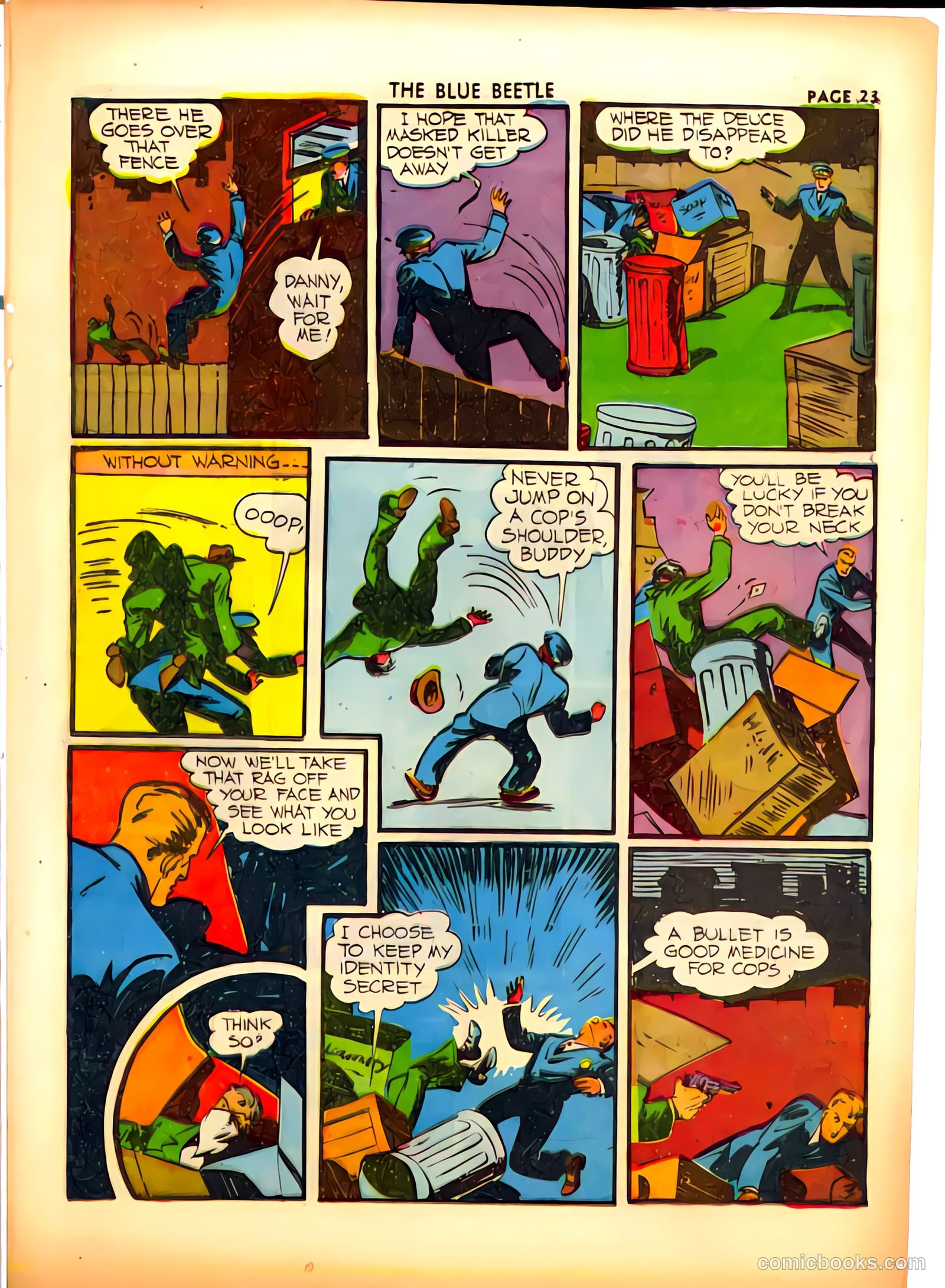 Blue Beetle #10 (1941) — page 25 of 67