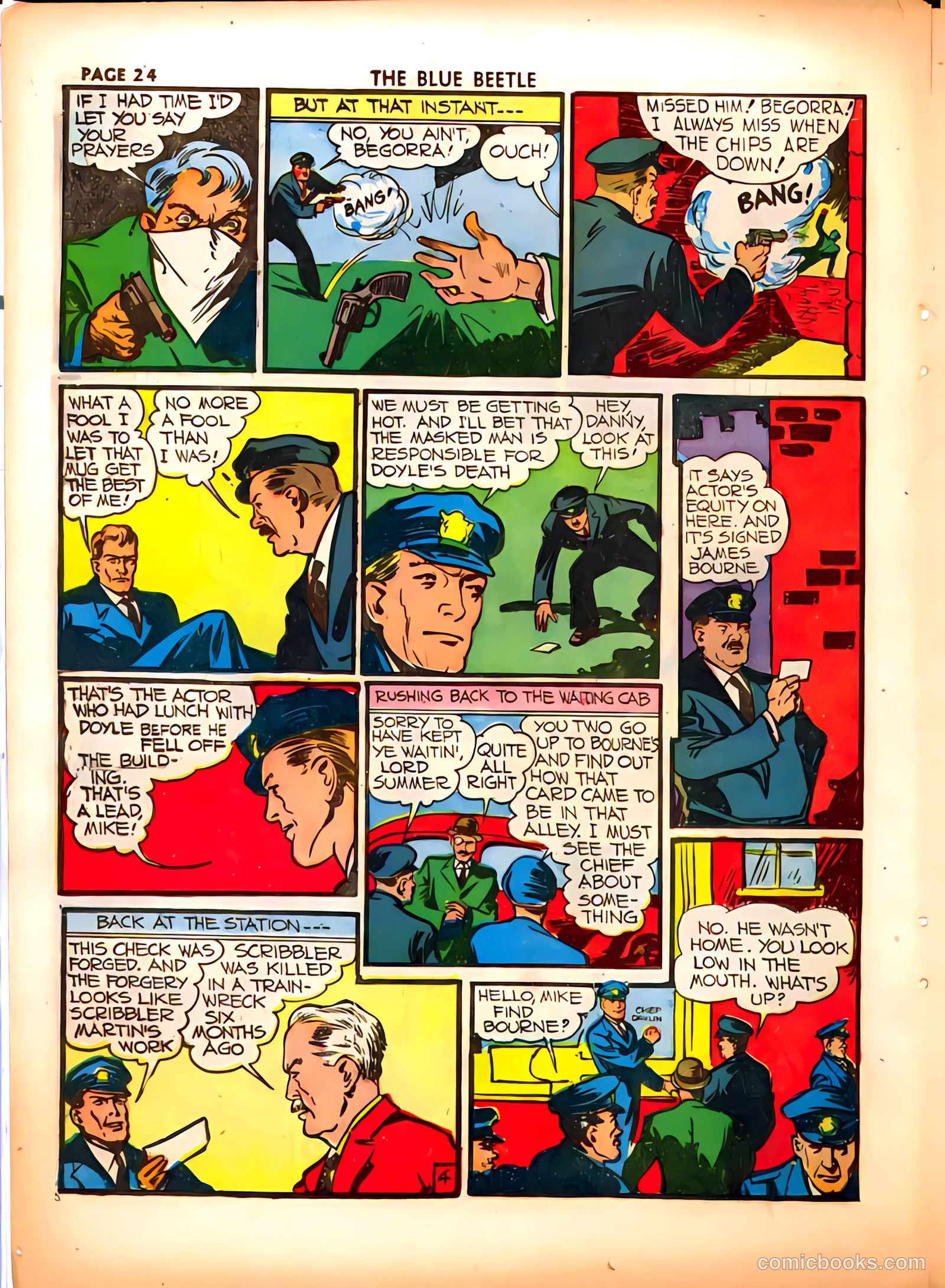 Blue Beetle #10 (1941) — page 26 of 67