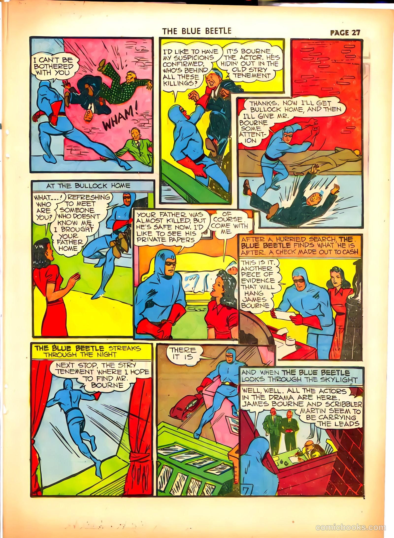 Blue Beetle #10 (1941) — page 29 of 67