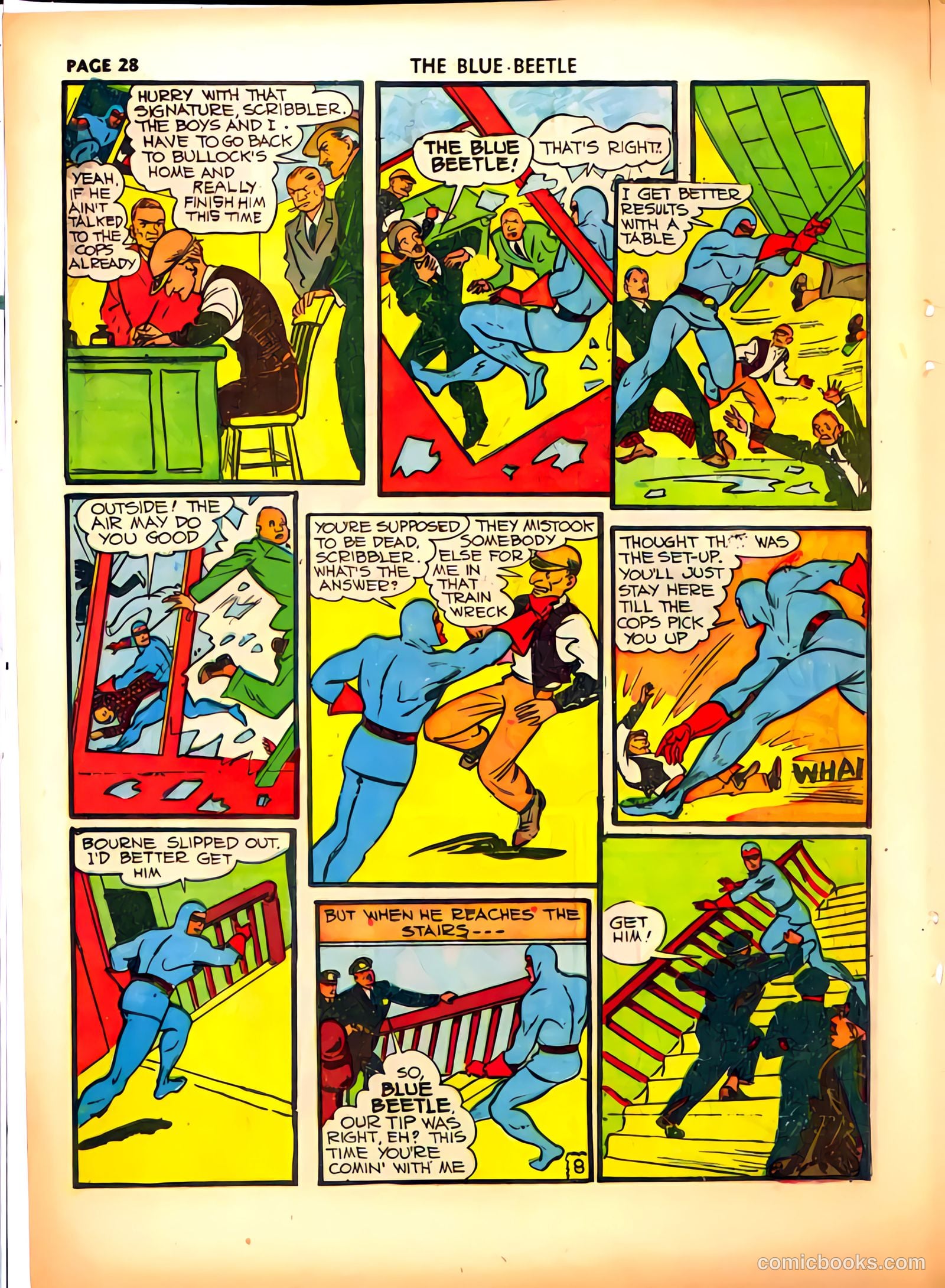 Blue Beetle #10 (1941) — page 30 of 67