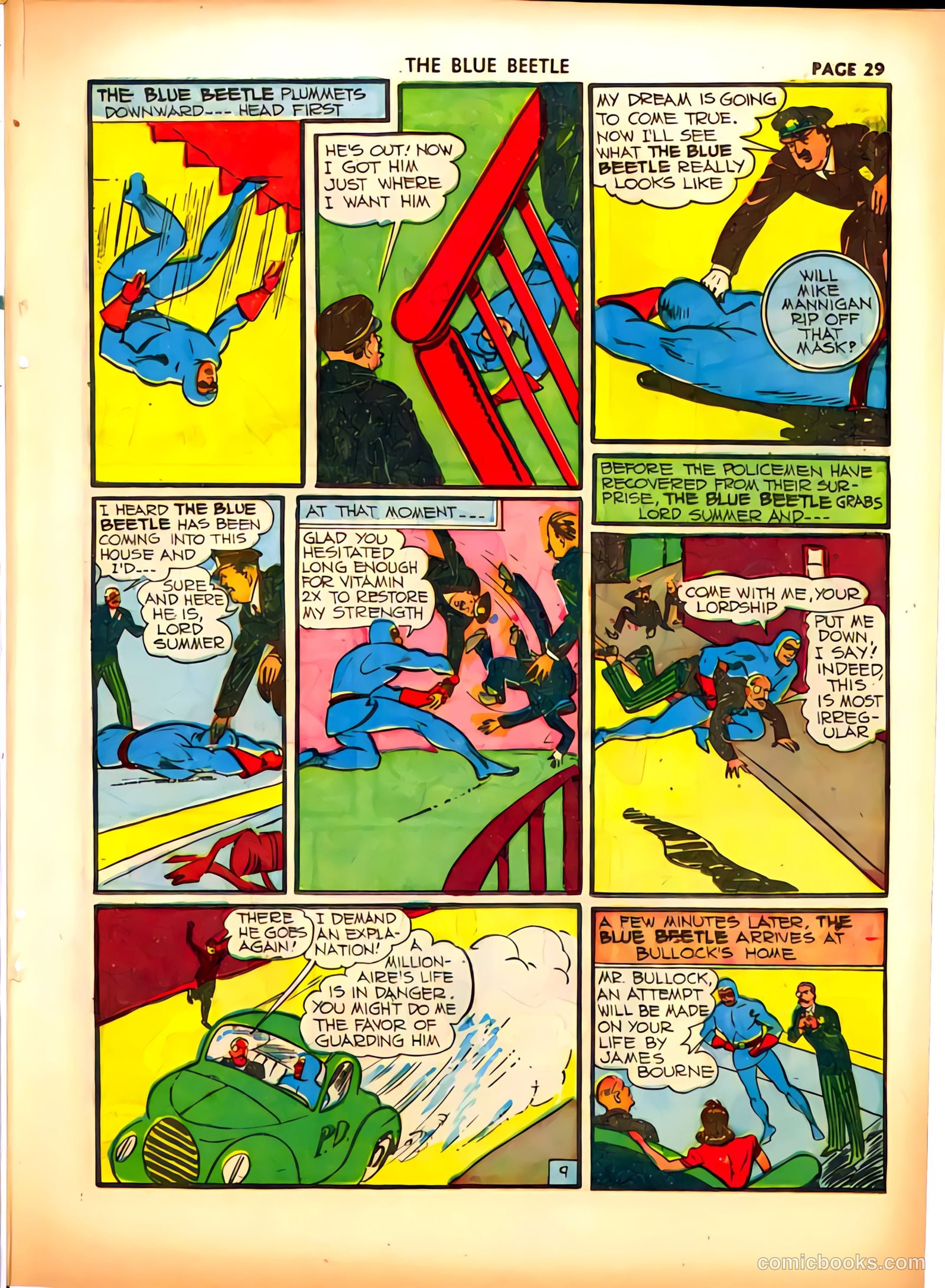 Blue Beetle #10 (1941) — page 31 of 67