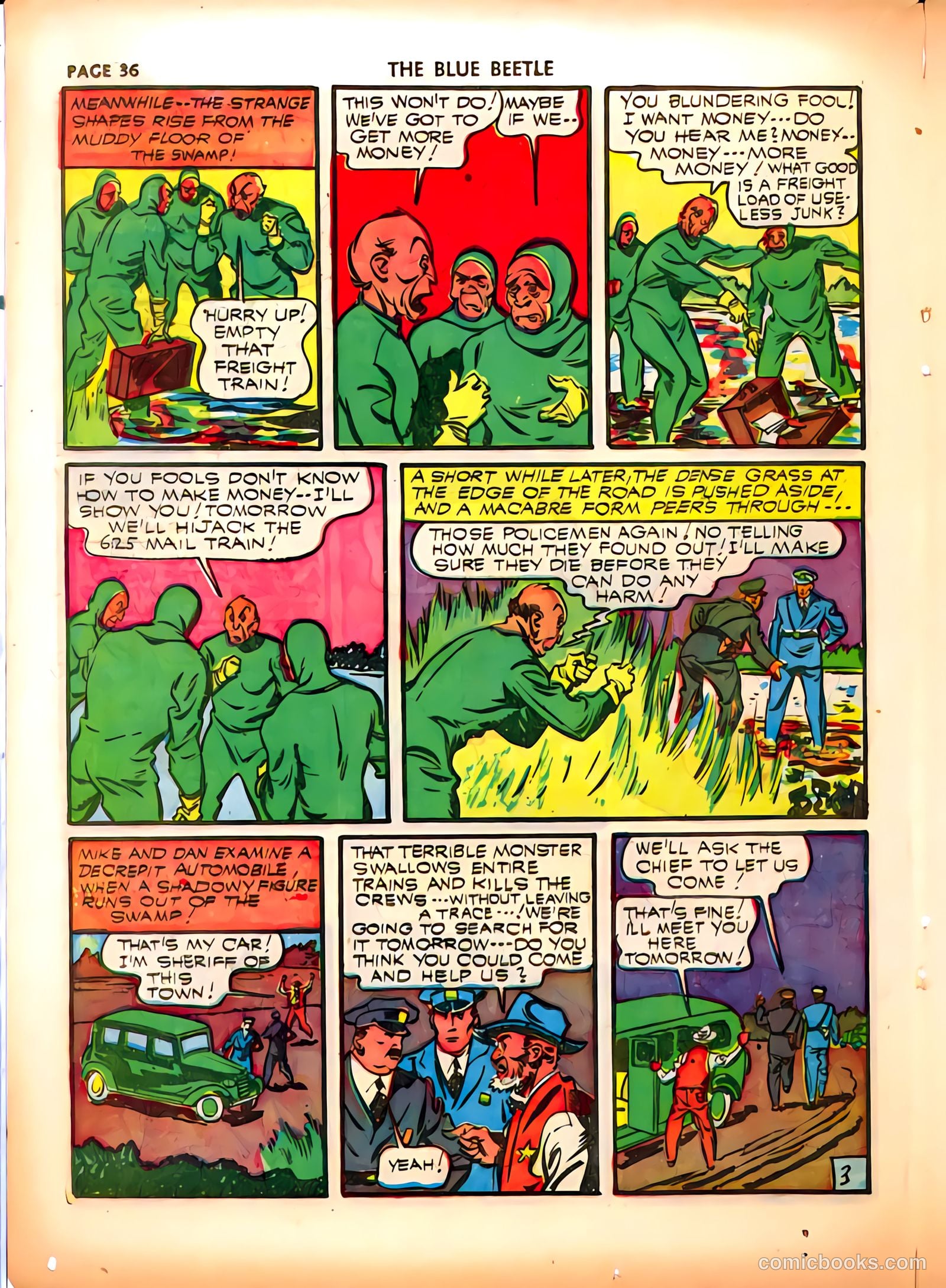 Blue Beetle #10 (1941) — page 37 of 67