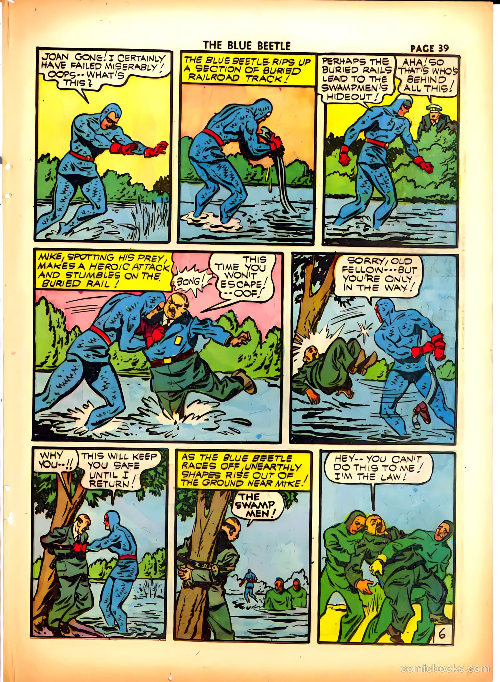 Blue Beetle #10 (1941) — page 40 of 67