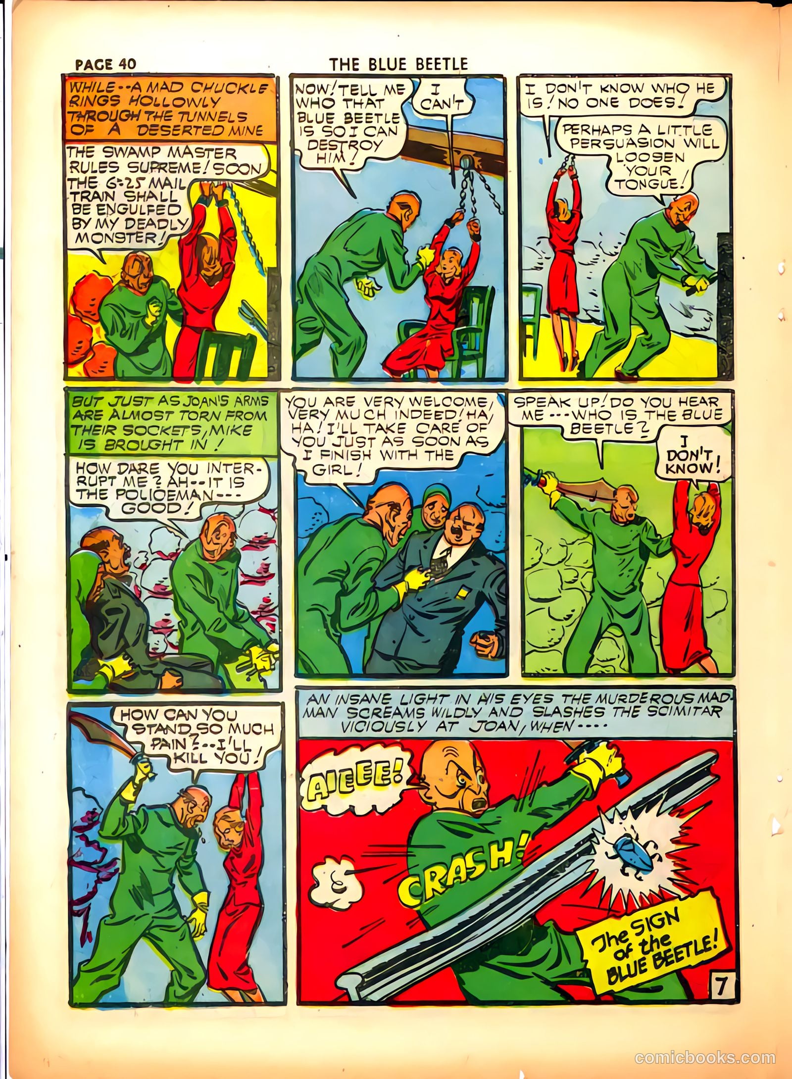 Blue Beetle #10 (1941) — page 41 of 67