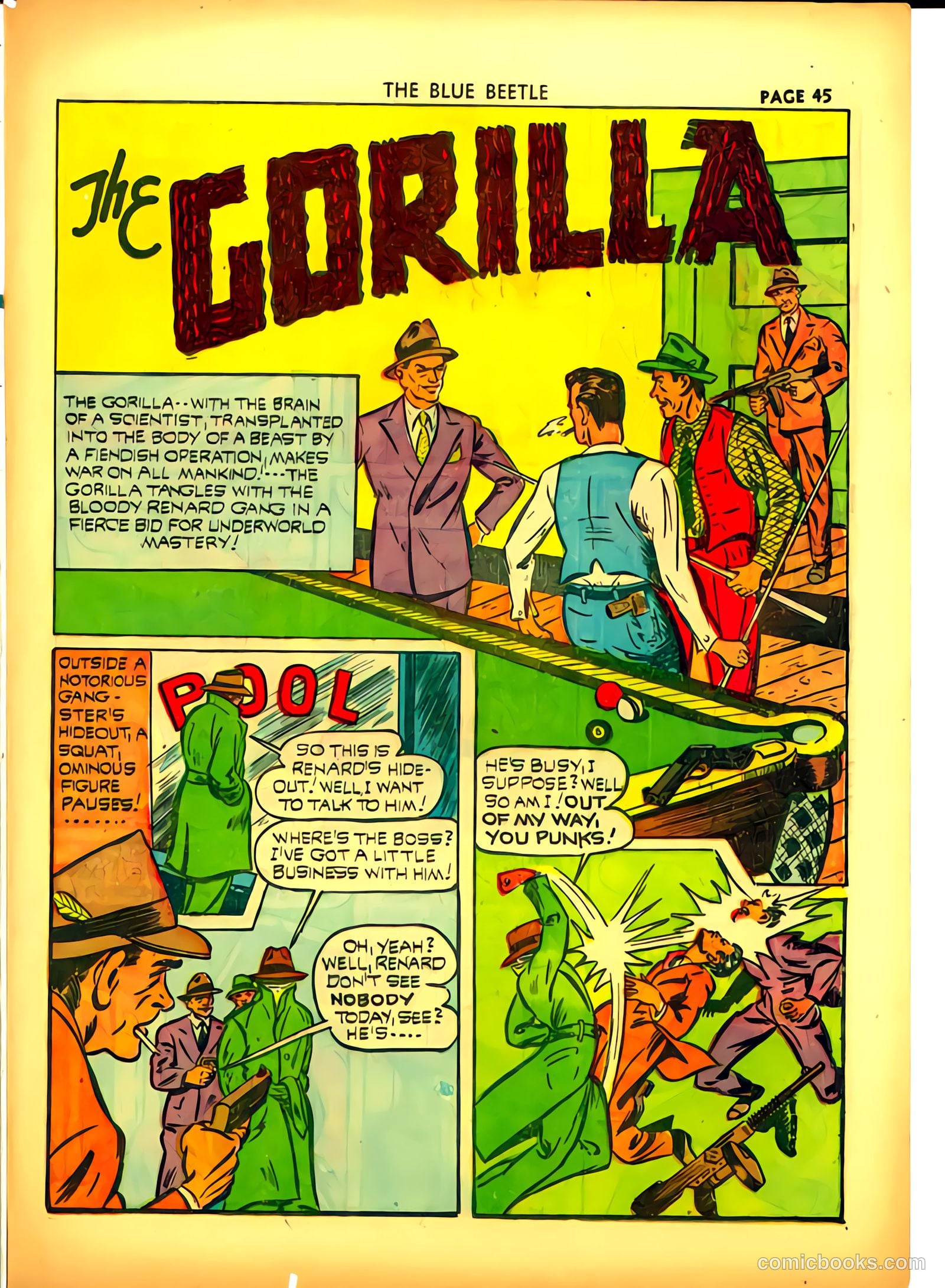 Blue Beetle #10 (1941) — page 46 of 67