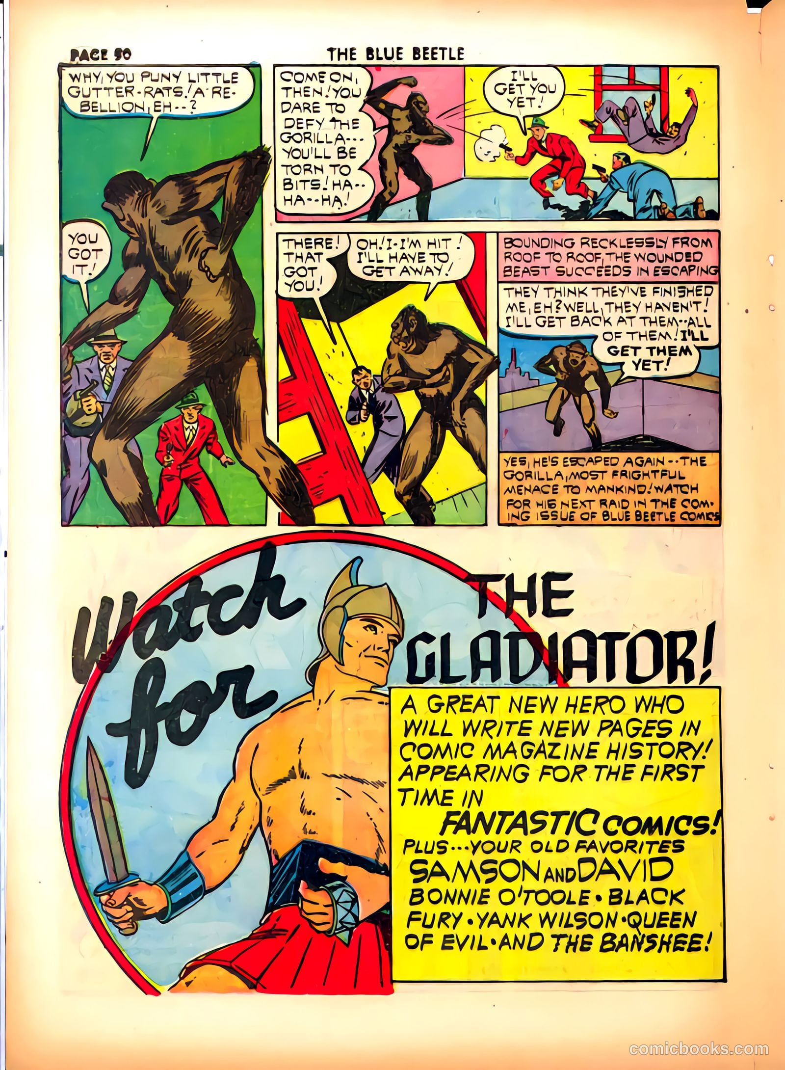 Blue Beetle #10 (1941) — page 51 of 67