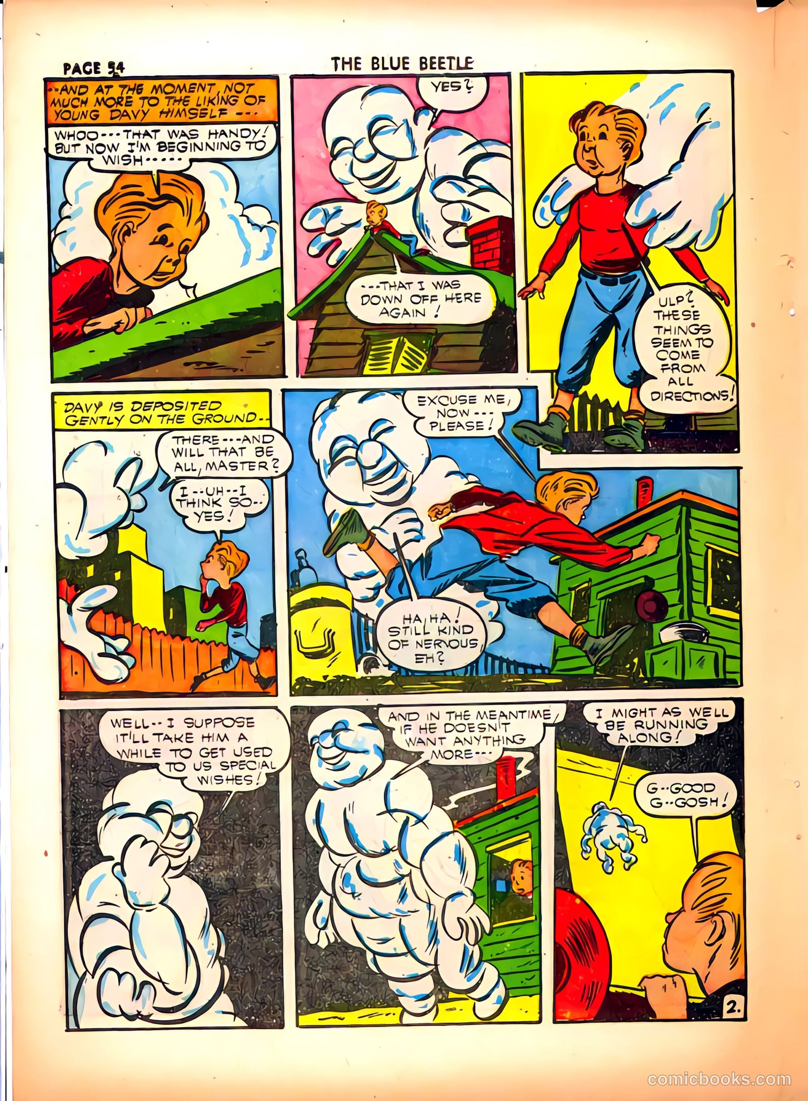 Blue Beetle #10 (1941) — page 55 of 67