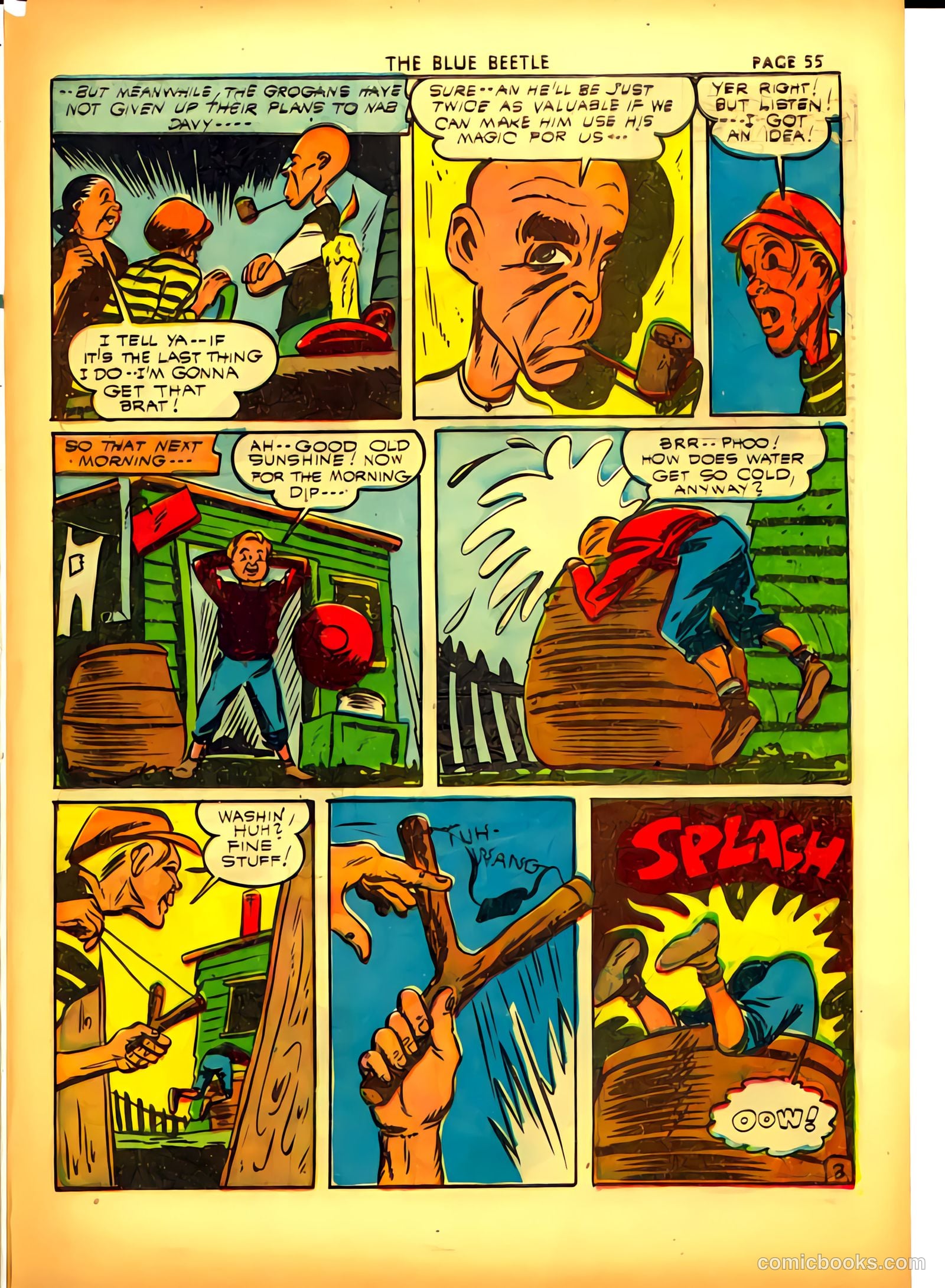 Blue Beetle #10 (1941) — page 56 of 67