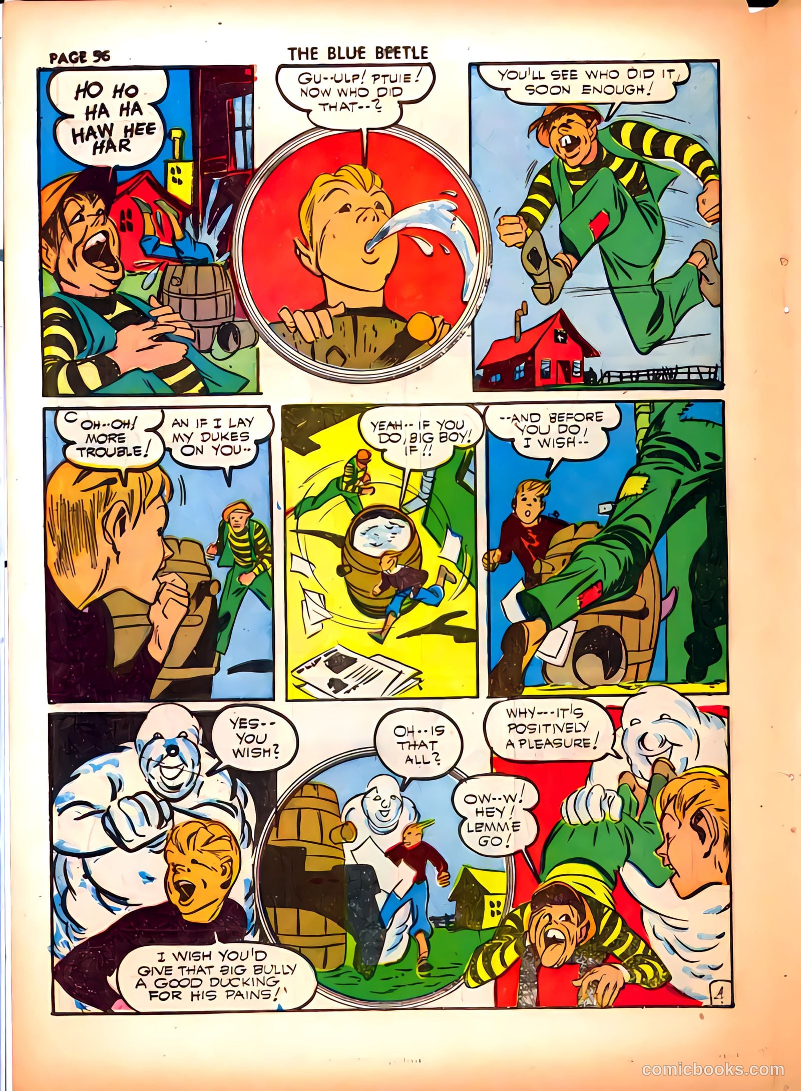 Blue Beetle #10 (1941) — page 57 of 67