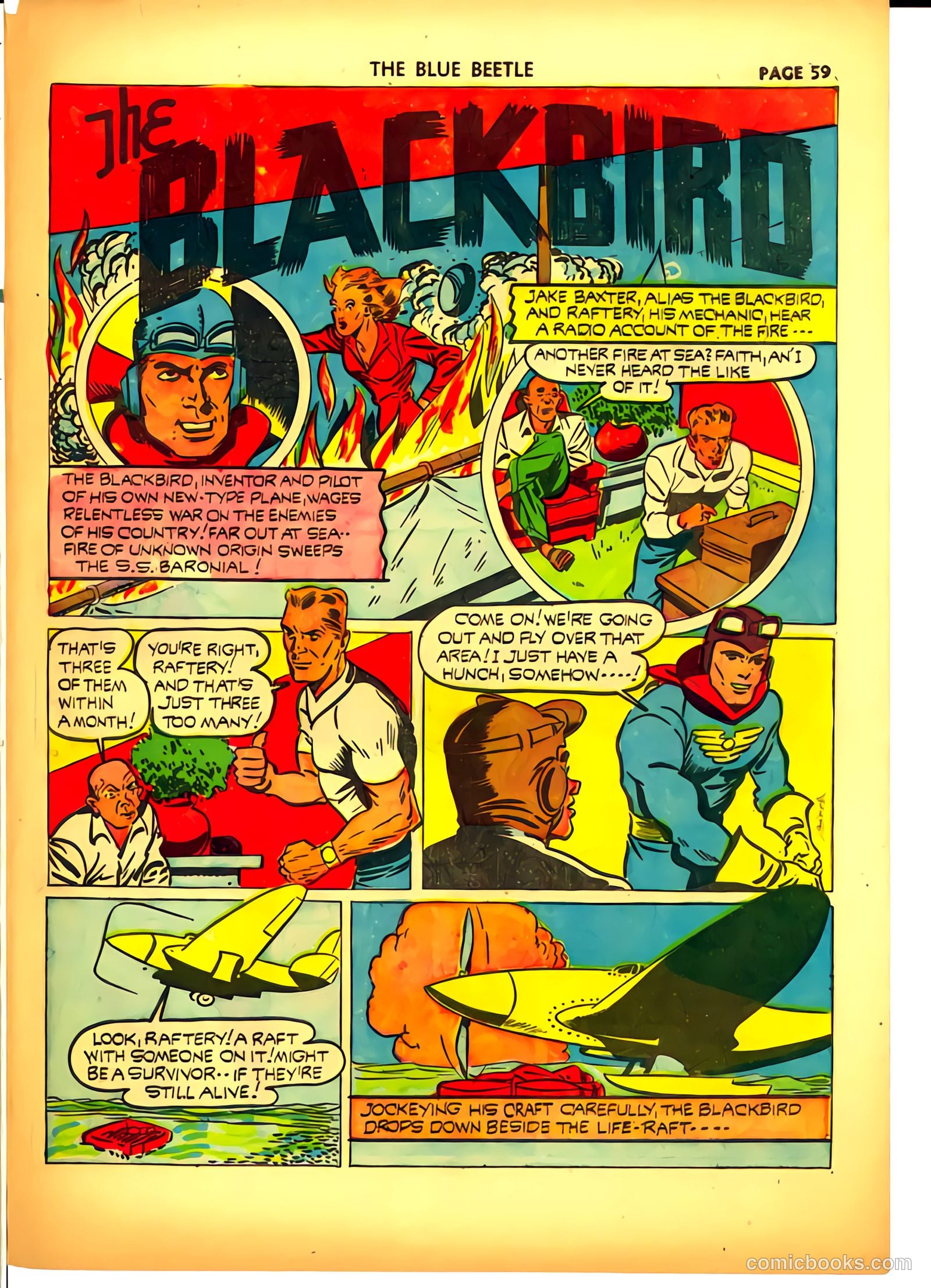 Blue Beetle #10 (1941) — page 60 of 67