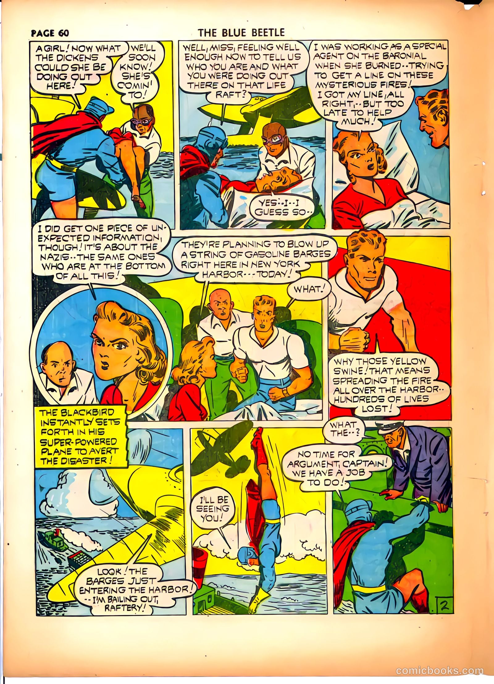 Blue Beetle #10 (1941) — page 61 of 67