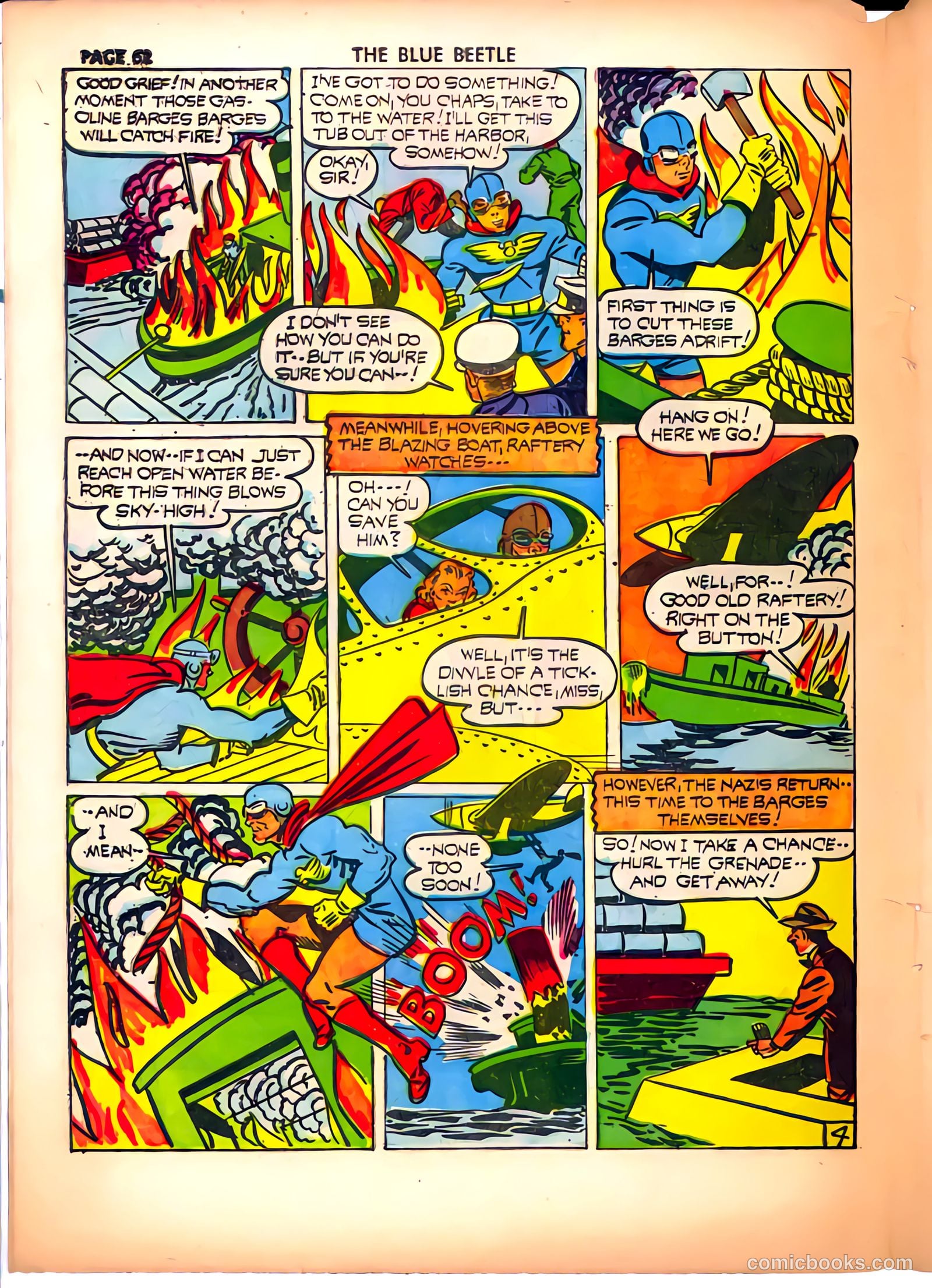 Blue Beetle #10 (1941) — page 63 of 67