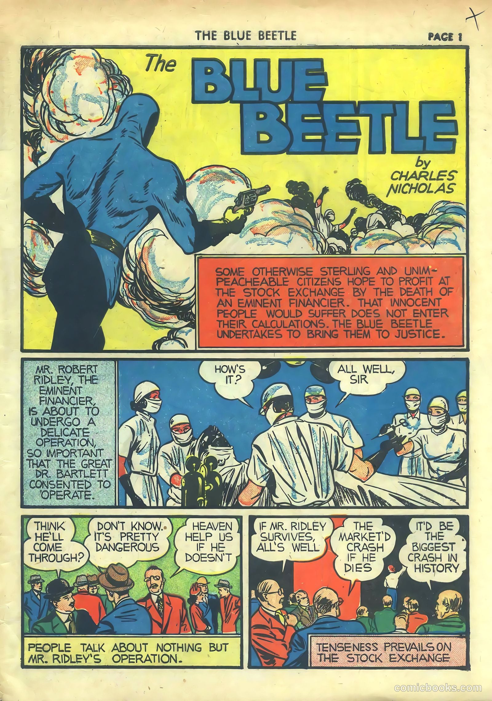 Blue Beetle #2 (1940) — page 3 of 68