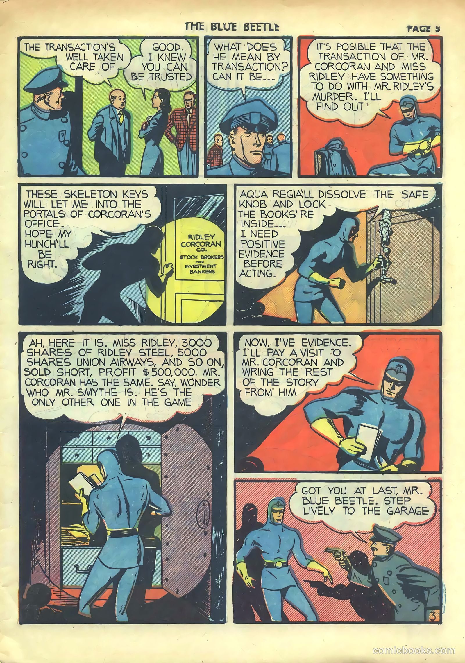 Blue Beetle #2 (1940) — page 5 of 68