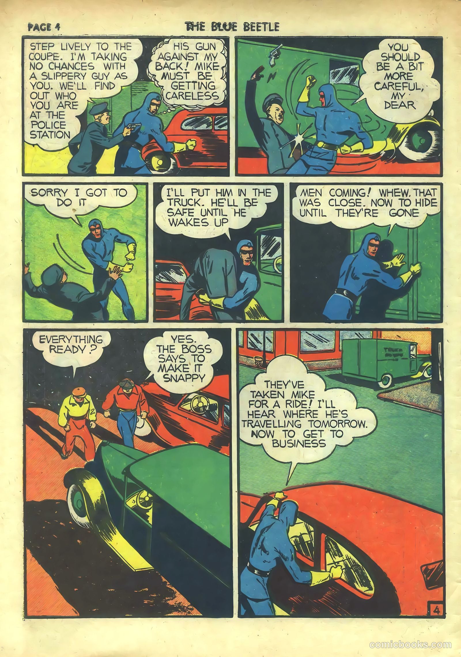 Blue Beetle #2 (1940) — page 6 of 68