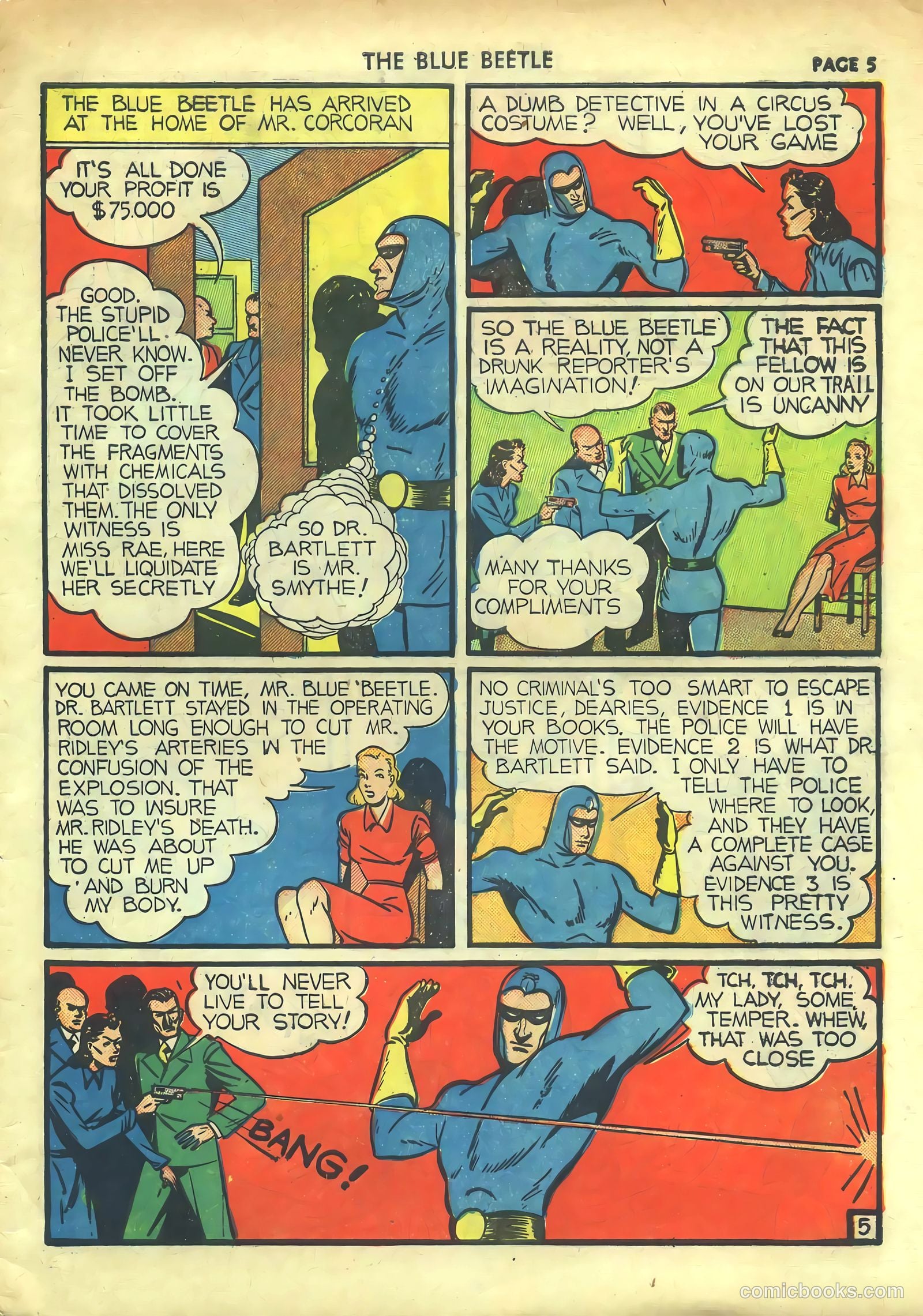 Blue Beetle #2 (1940) — page 7 of 68