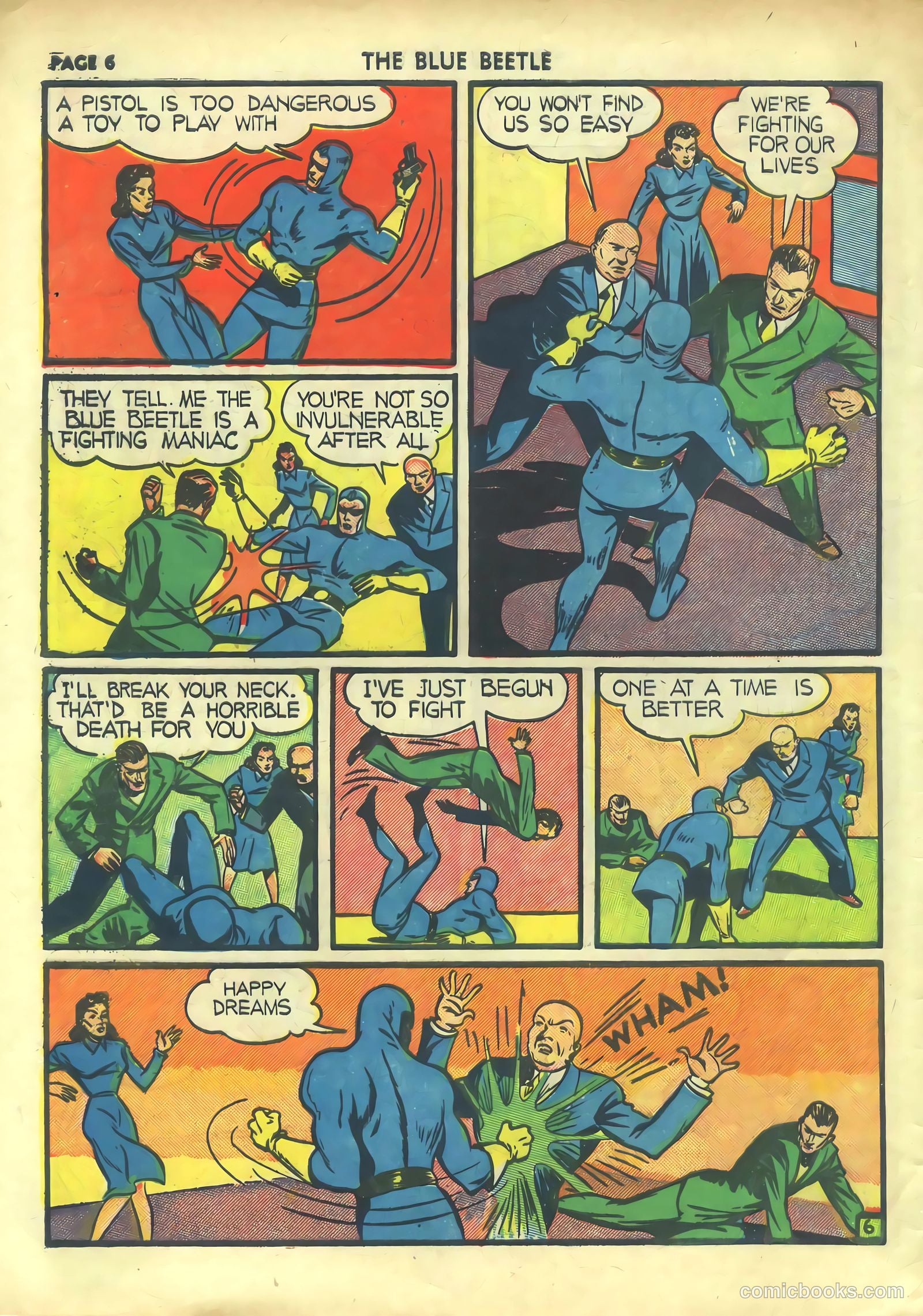 Blue Beetle #2 (1940) — page 8 of 68