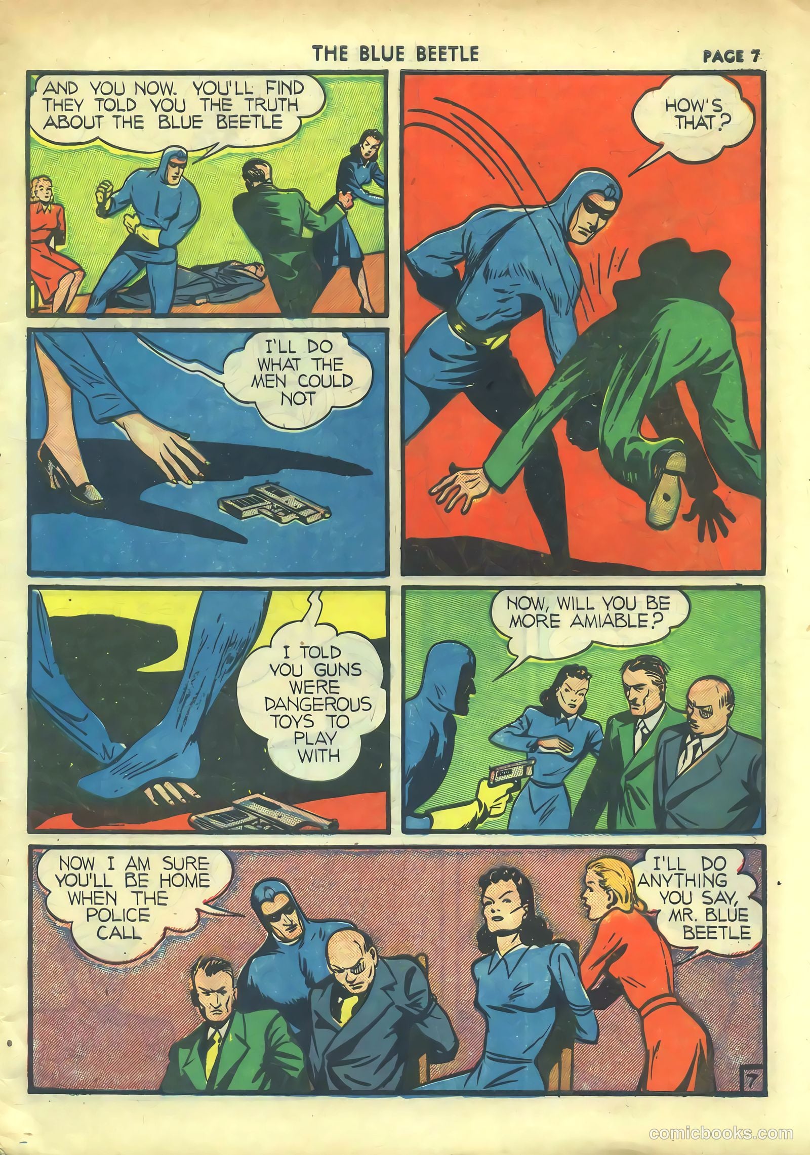 Blue Beetle #2 (1940) — page 9 of 68