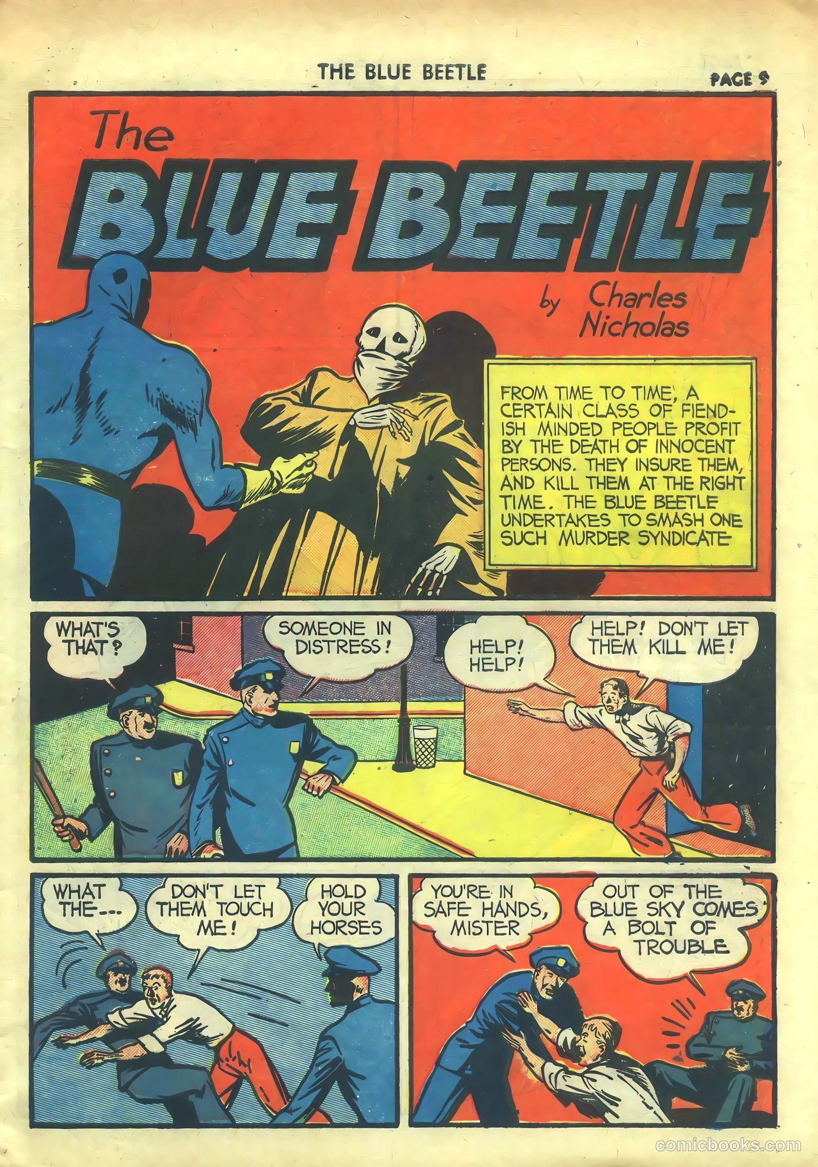 Blue Beetle #2 (1940) — page 11 of 68