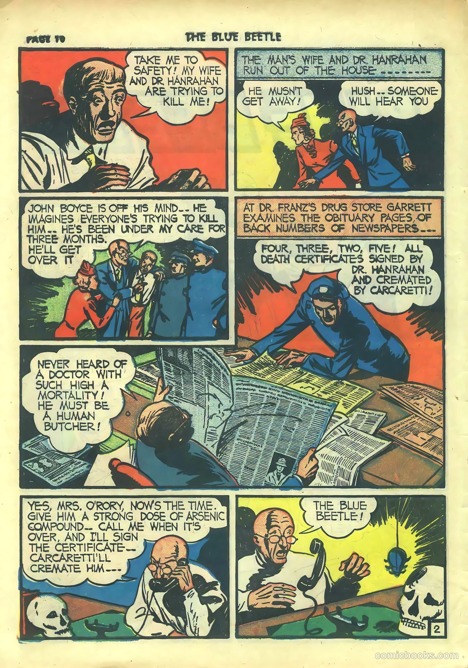 Blue Beetle #2 (1940) — page 12 of 68