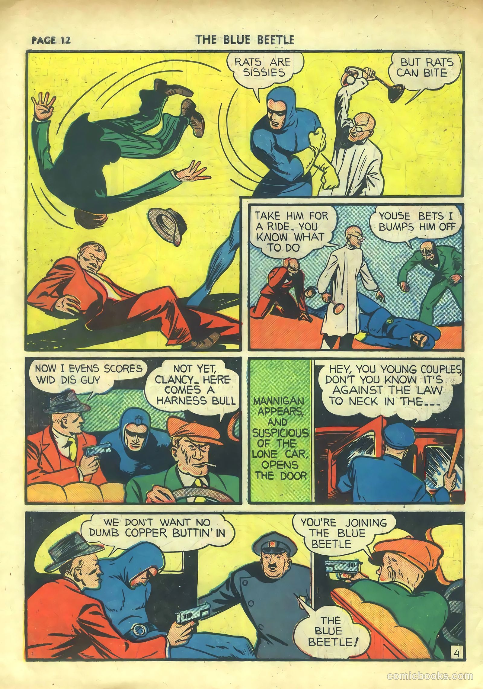 Blue Beetle #2 (1940) — page 14 of 68