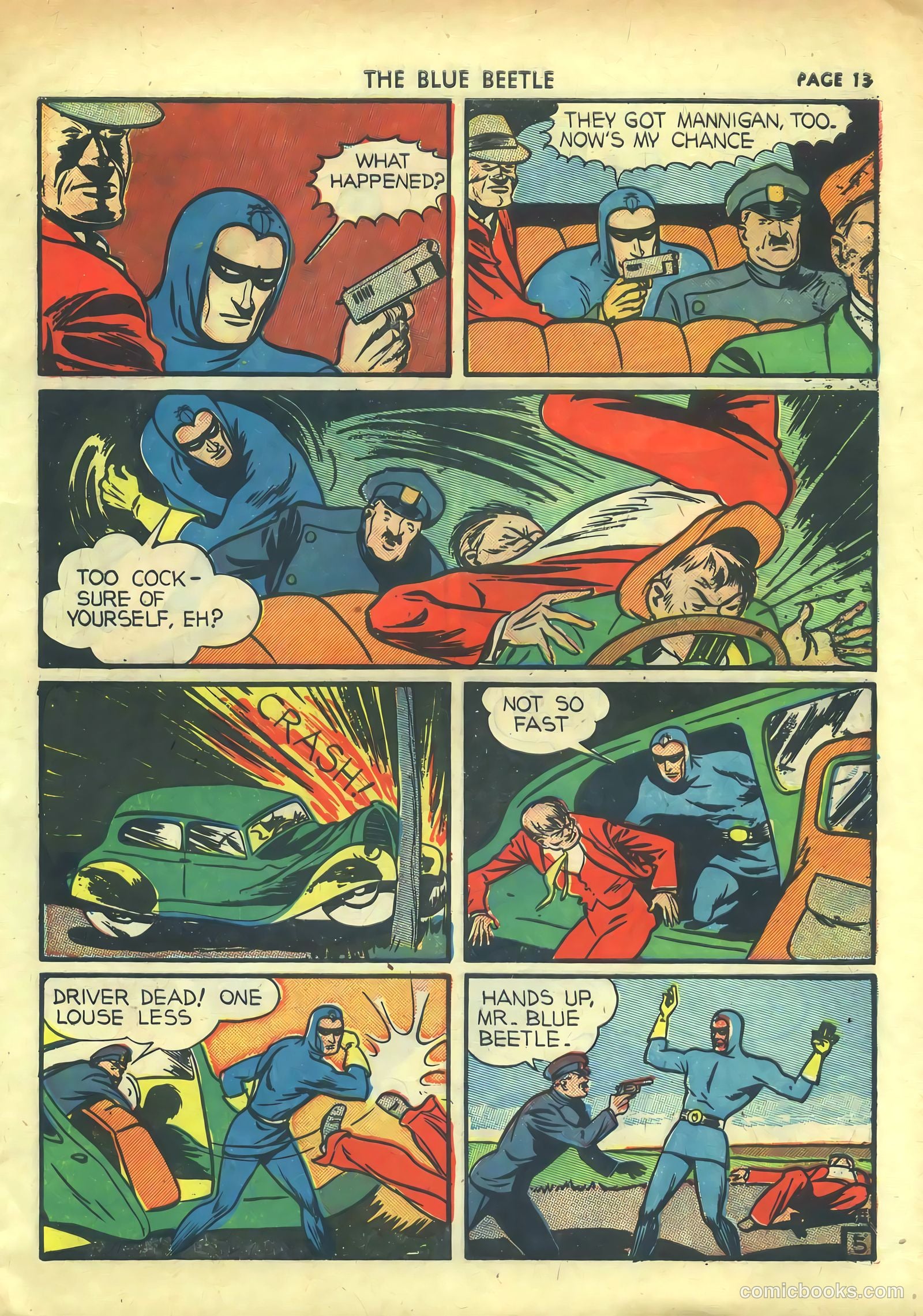 Blue Beetle #2 (1940) — page 15 of 68