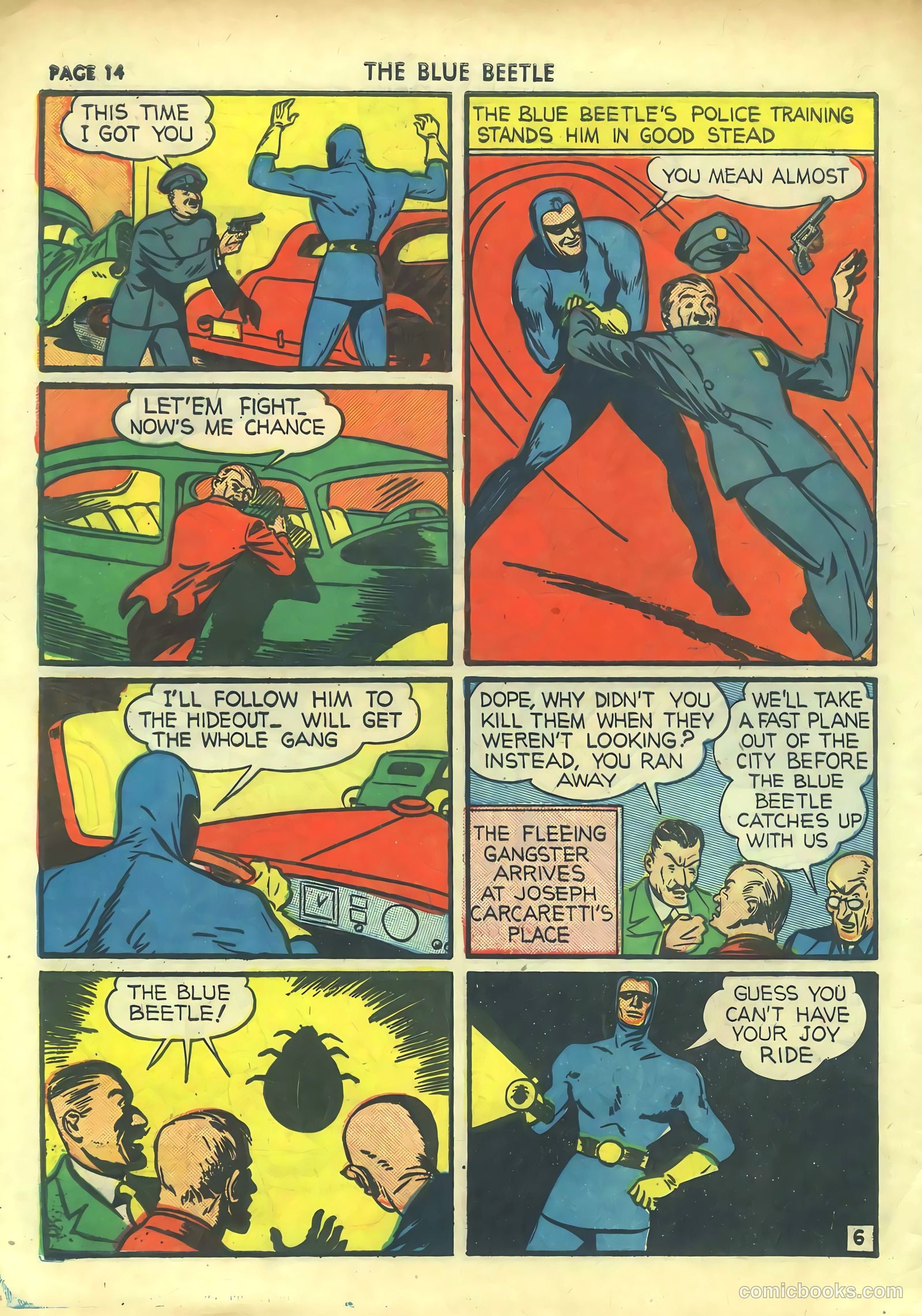 Blue Beetle #2 (1940) — page 16 of 68
