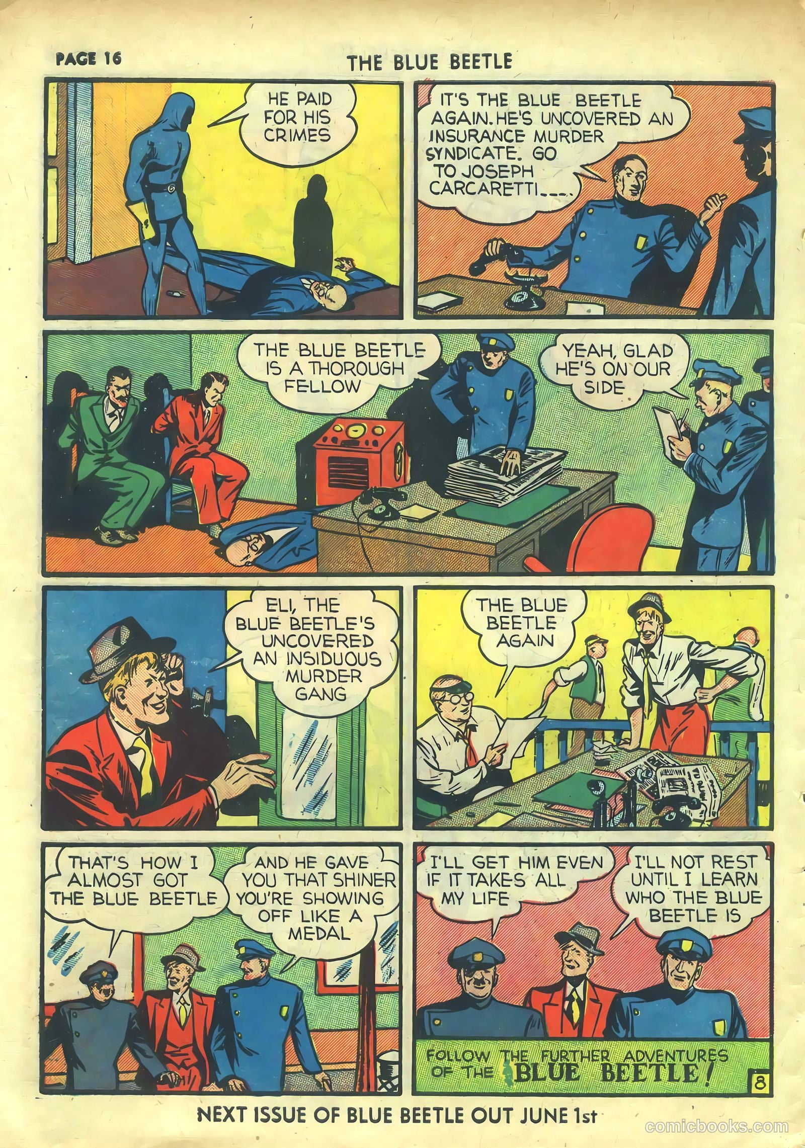Blue Beetle #2 (1940) — page 18 of 68
