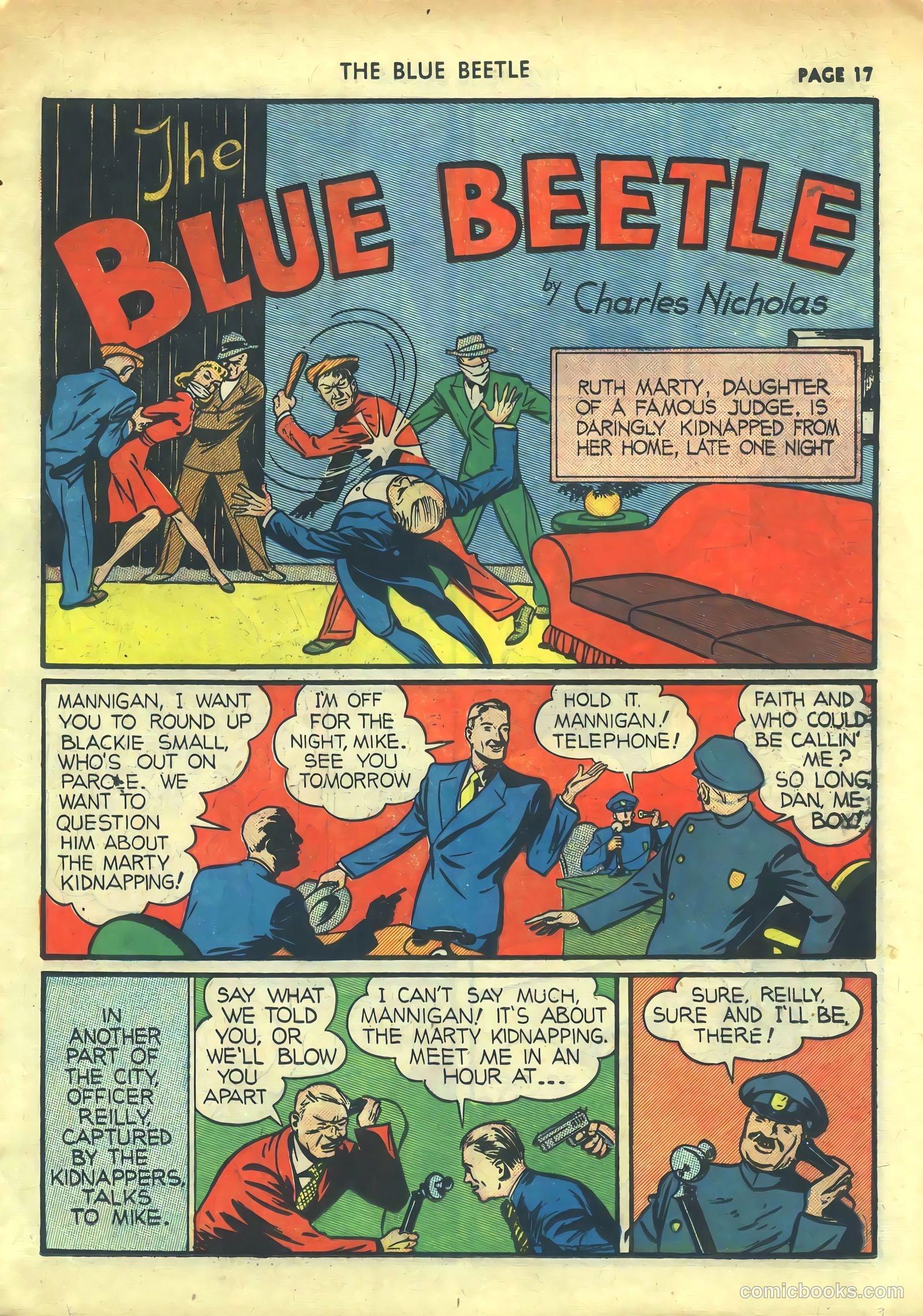 Blue Beetle #2 (1940) — page 19 of 68