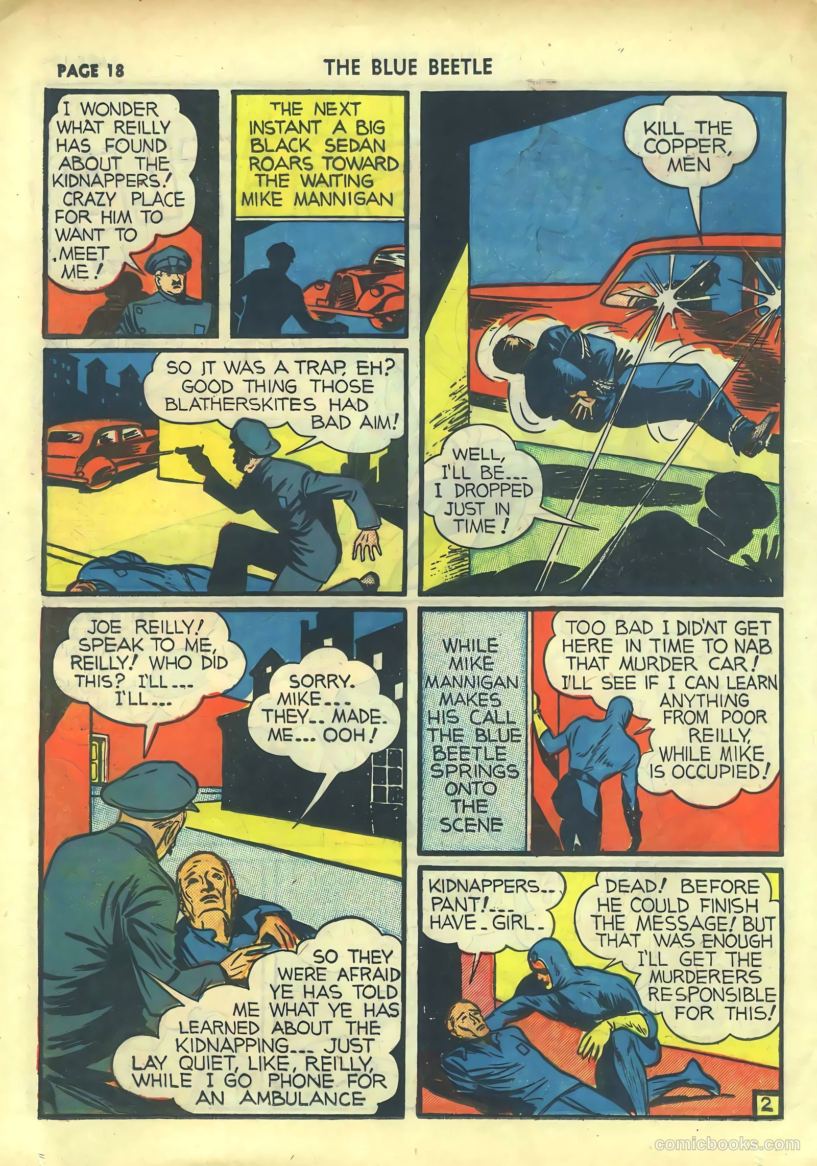 Blue Beetle #2 (1940) — page 20 of 68