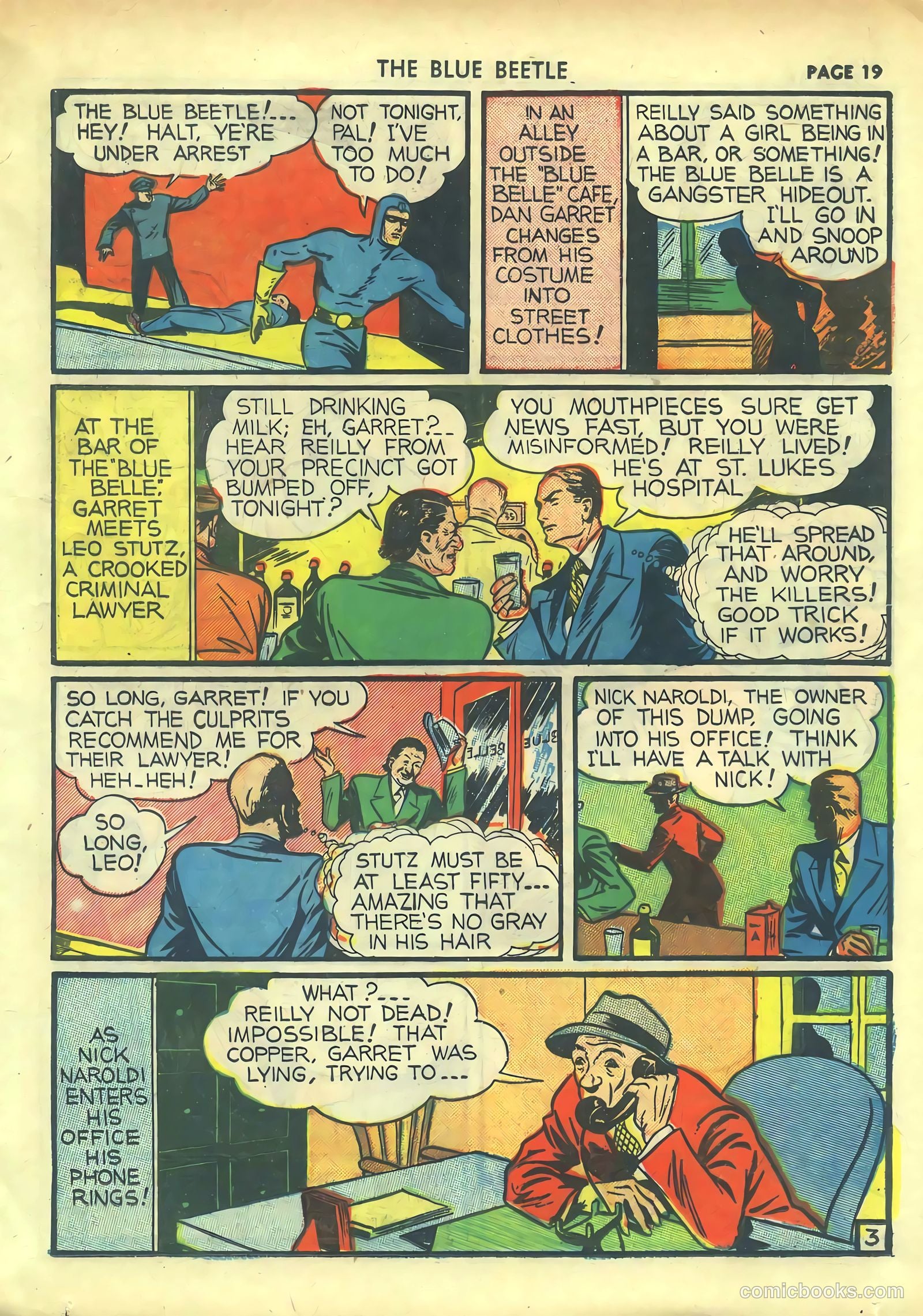 Blue Beetle #2 (1940) — page 21 of 68