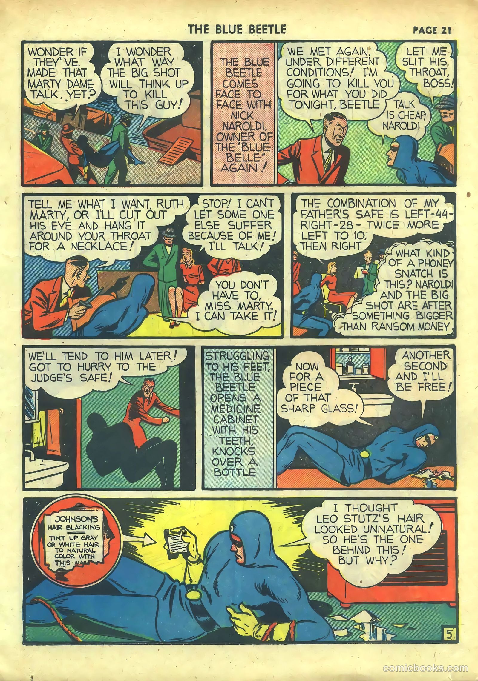 Blue Beetle #2 (1940) — page 23 of 68