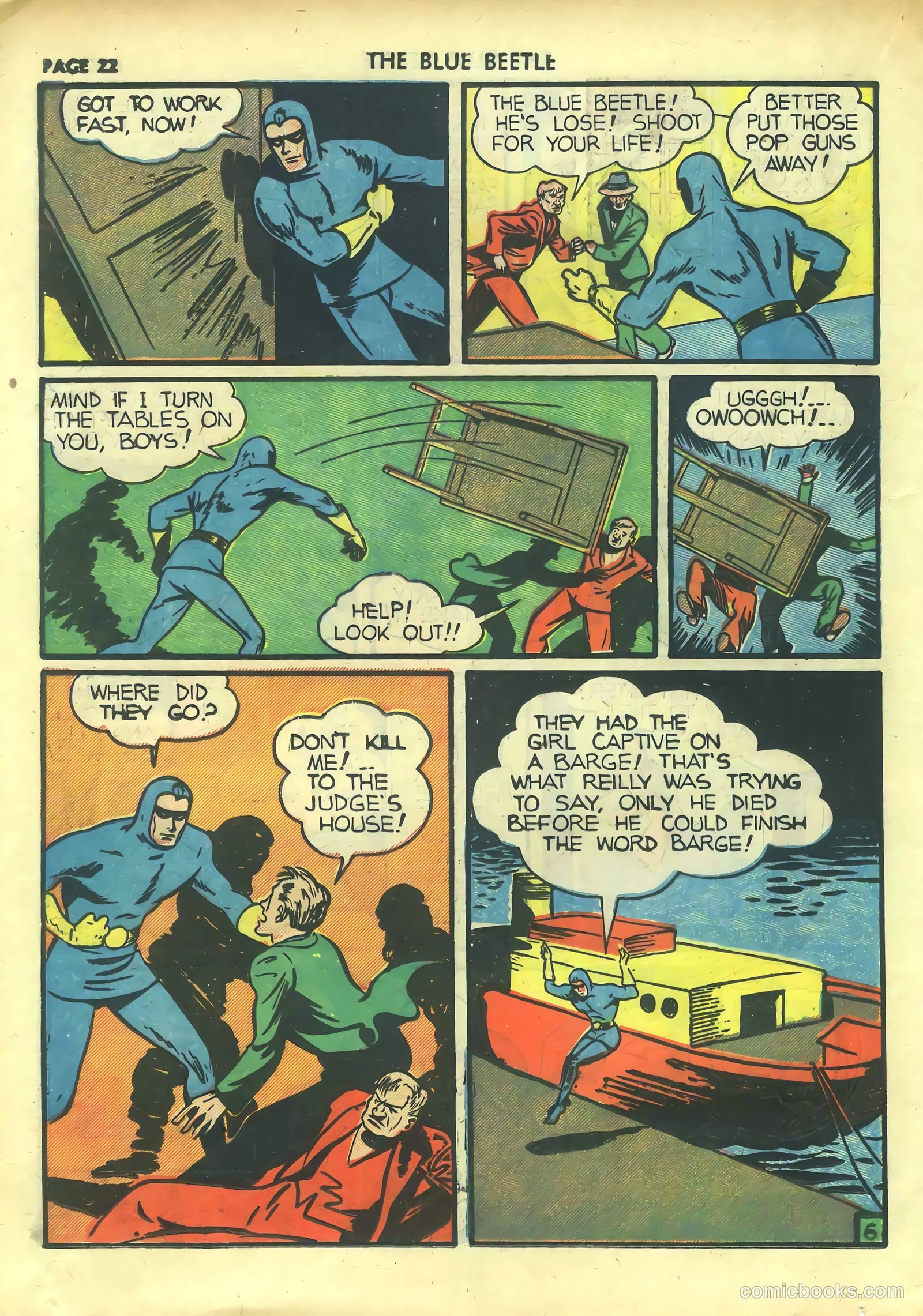 Blue Beetle #2 (1940) — page 24 of 68