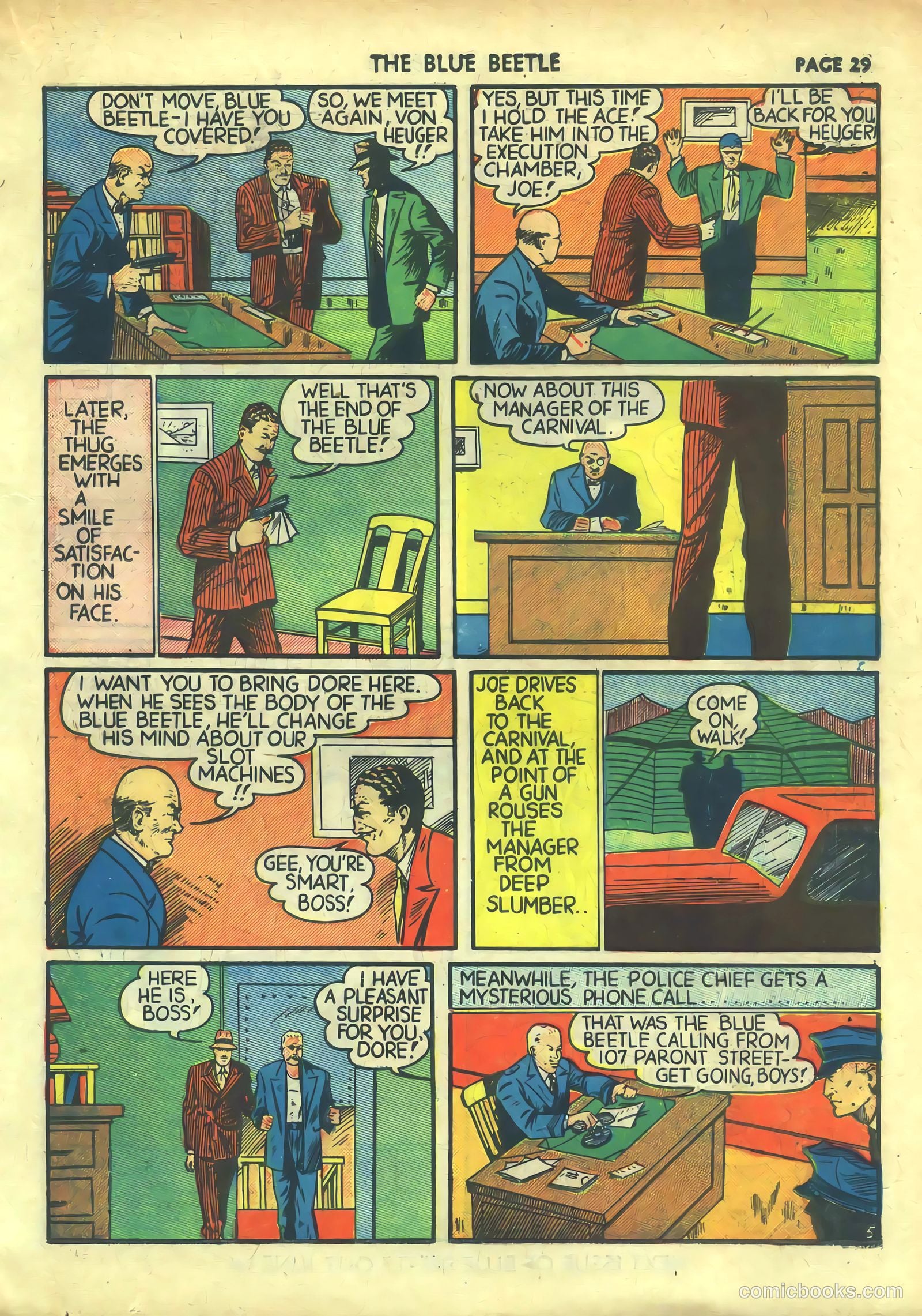 Blue Beetle #2 (1940) — page 31 of 68