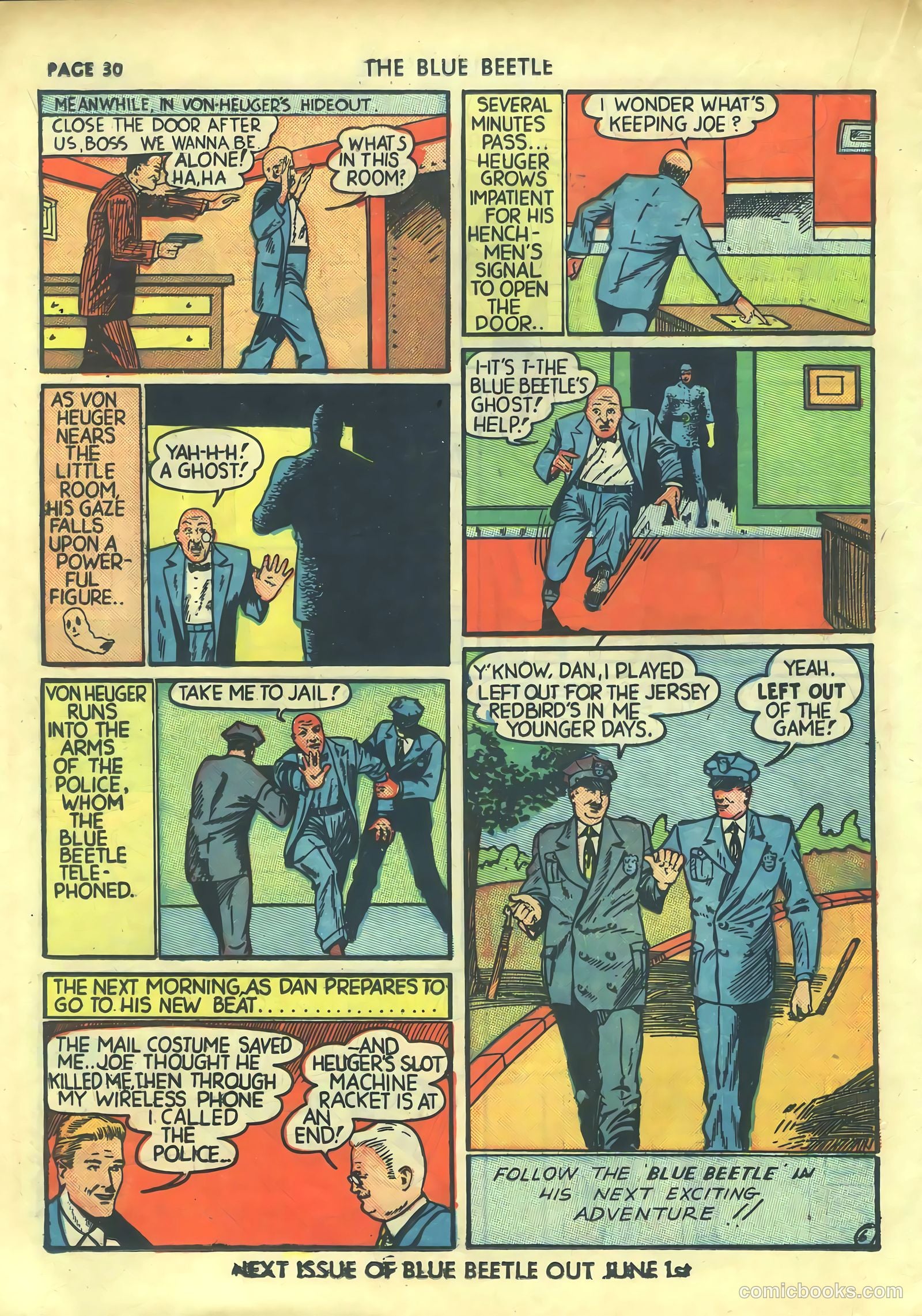 Blue Beetle #2 (1940) — page 32 of 68
