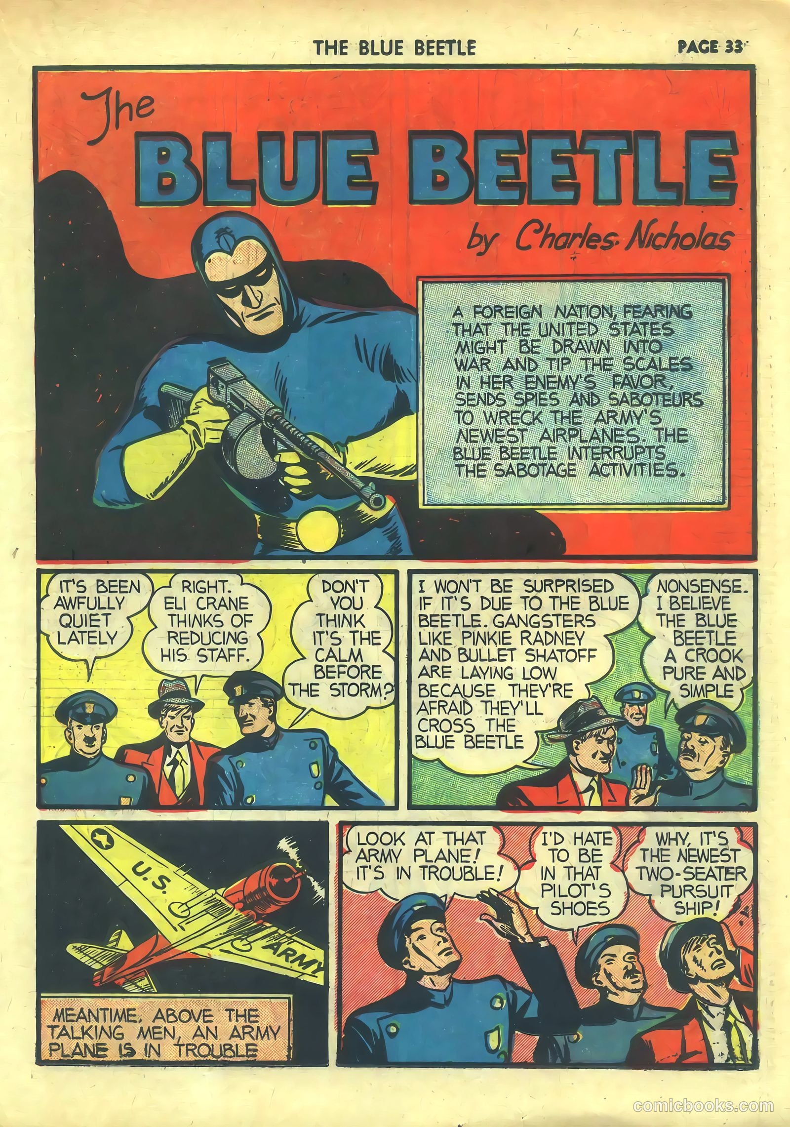 Blue Beetle #2 (1940) — page 35 of 68
