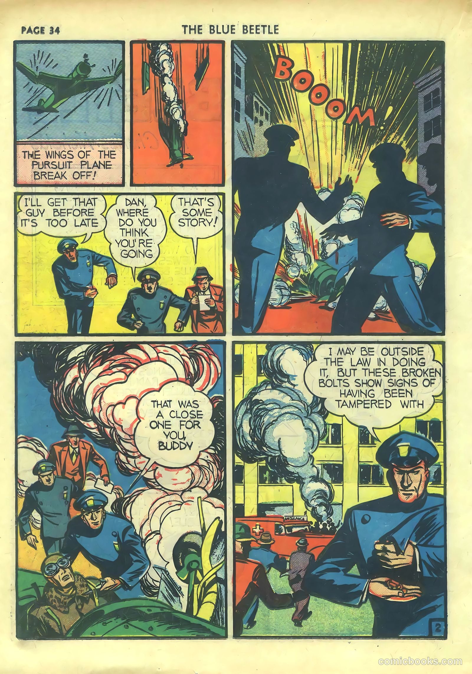 Blue Beetle #2 (1940) — page 36 of 68