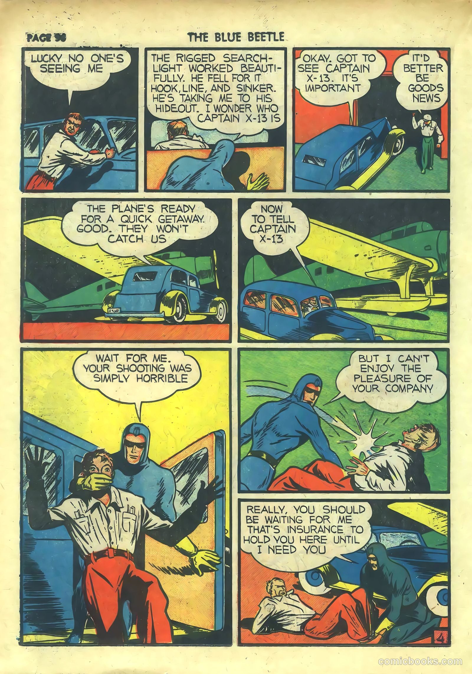 Blue Beetle #2 (1940) — page 38 of 68