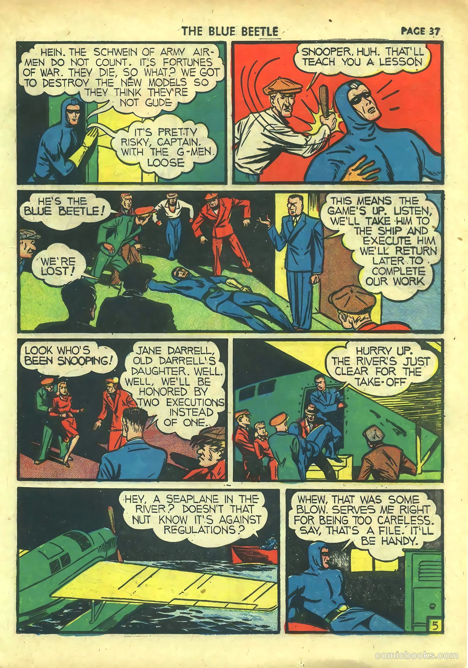 Blue Beetle #2 (1940) — page 39 of 68