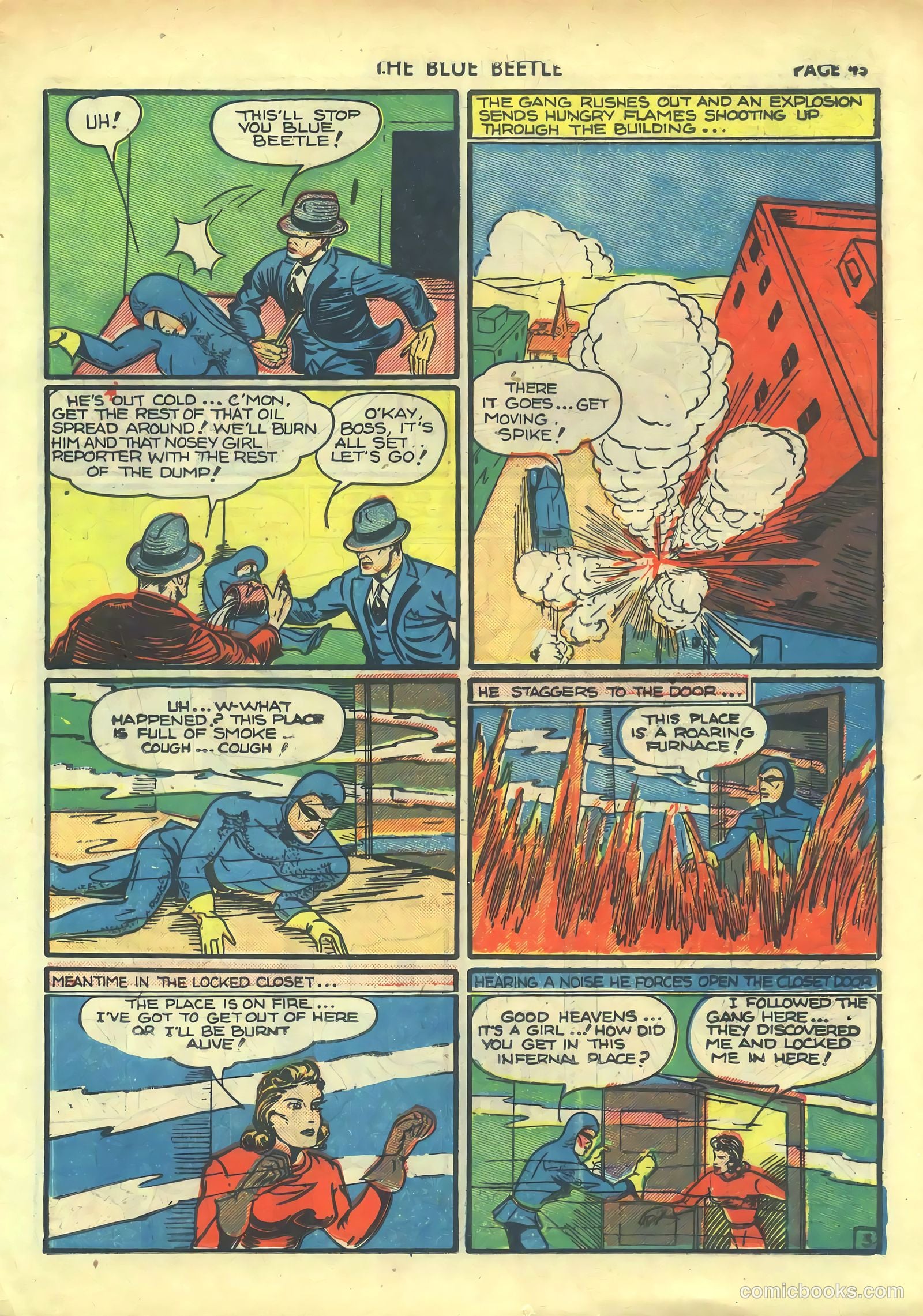 Blue Beetle #2 (1940) — page 45 of 68