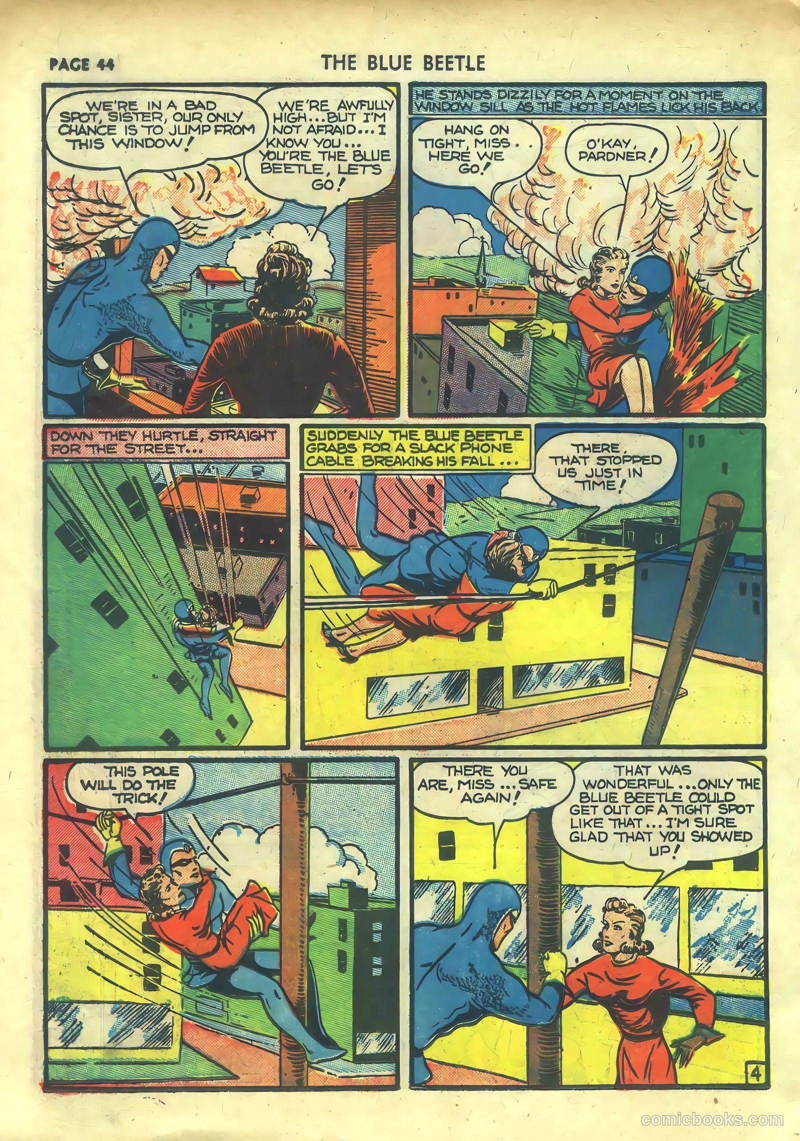 Blue Beetle #2 (1940) — page 46 of 68