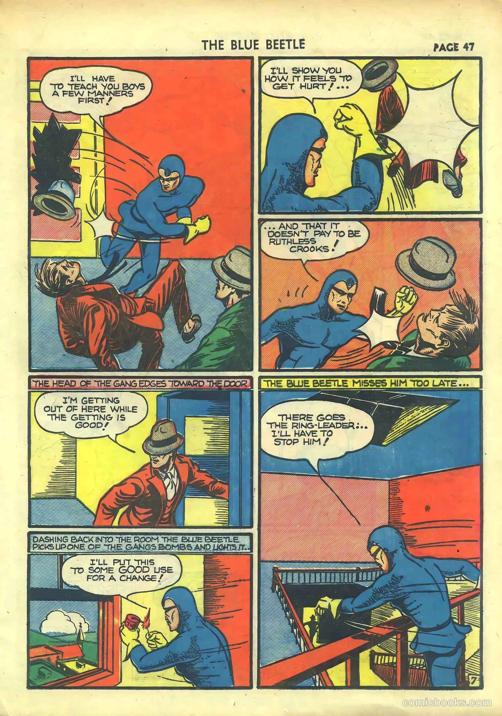 Blue Beetle #2 (1940) — page 49 of 68