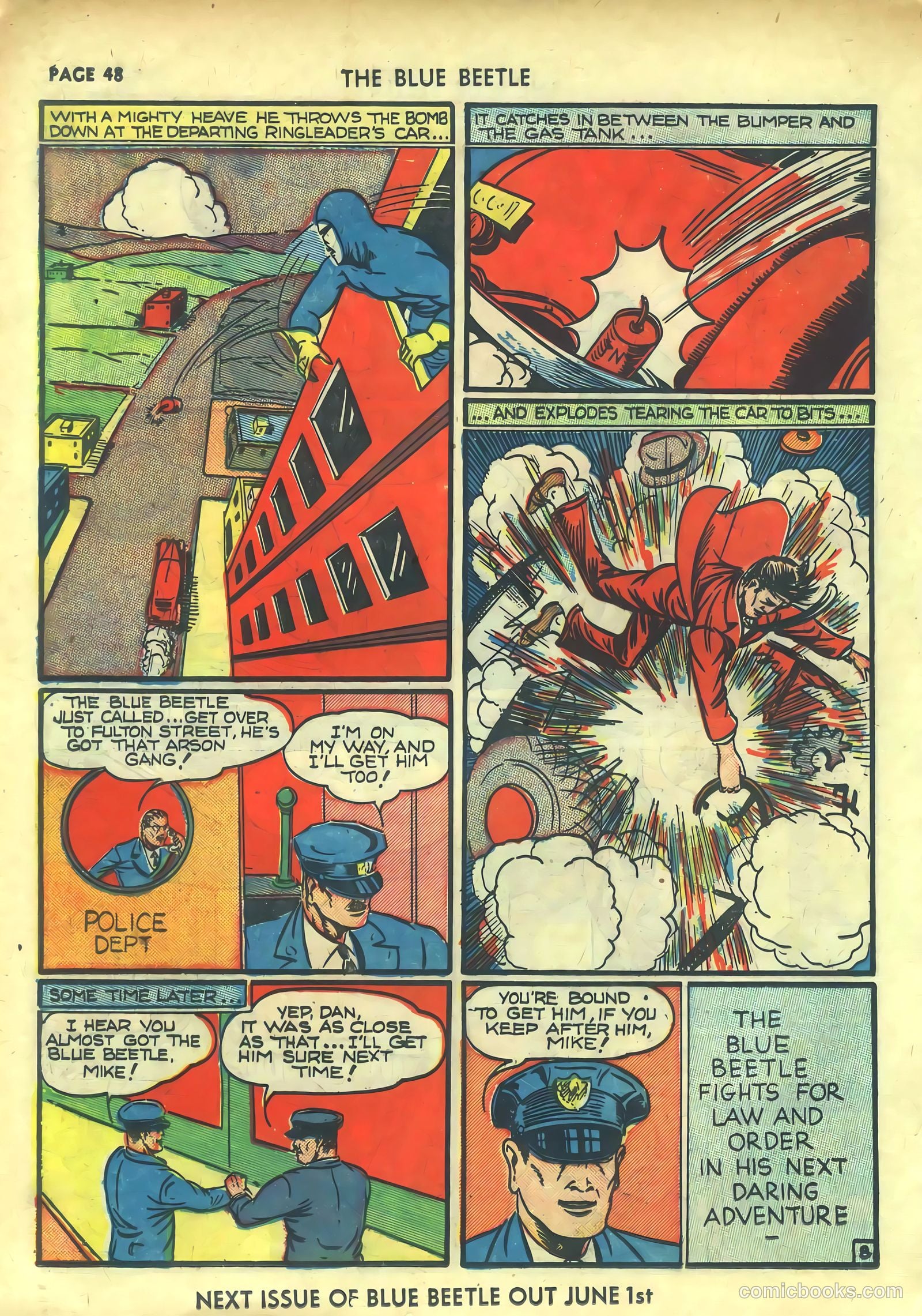 Blue Beetle #2 (1940) — page 50 of 68