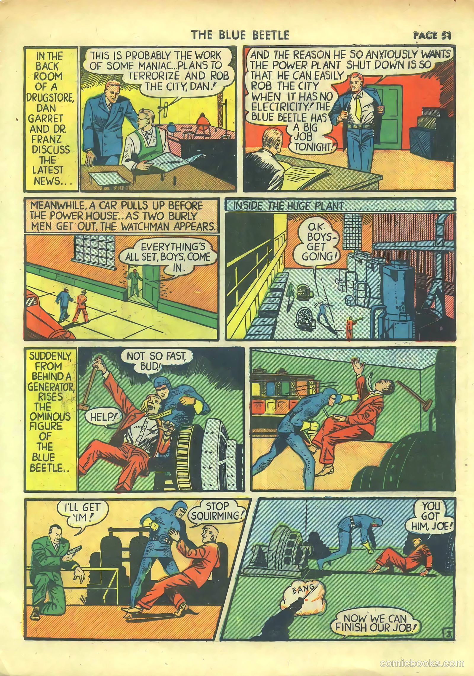 Blue Beetle #2 (1940) — page 53 of 68
