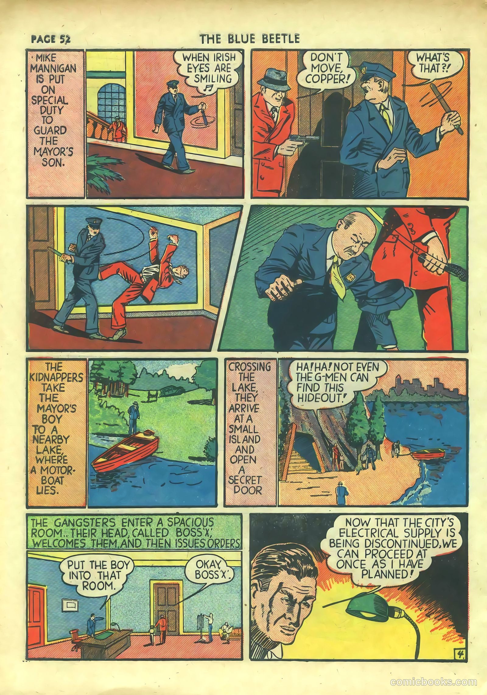 Blue Beetle #2 (1940) — page 54 of 68