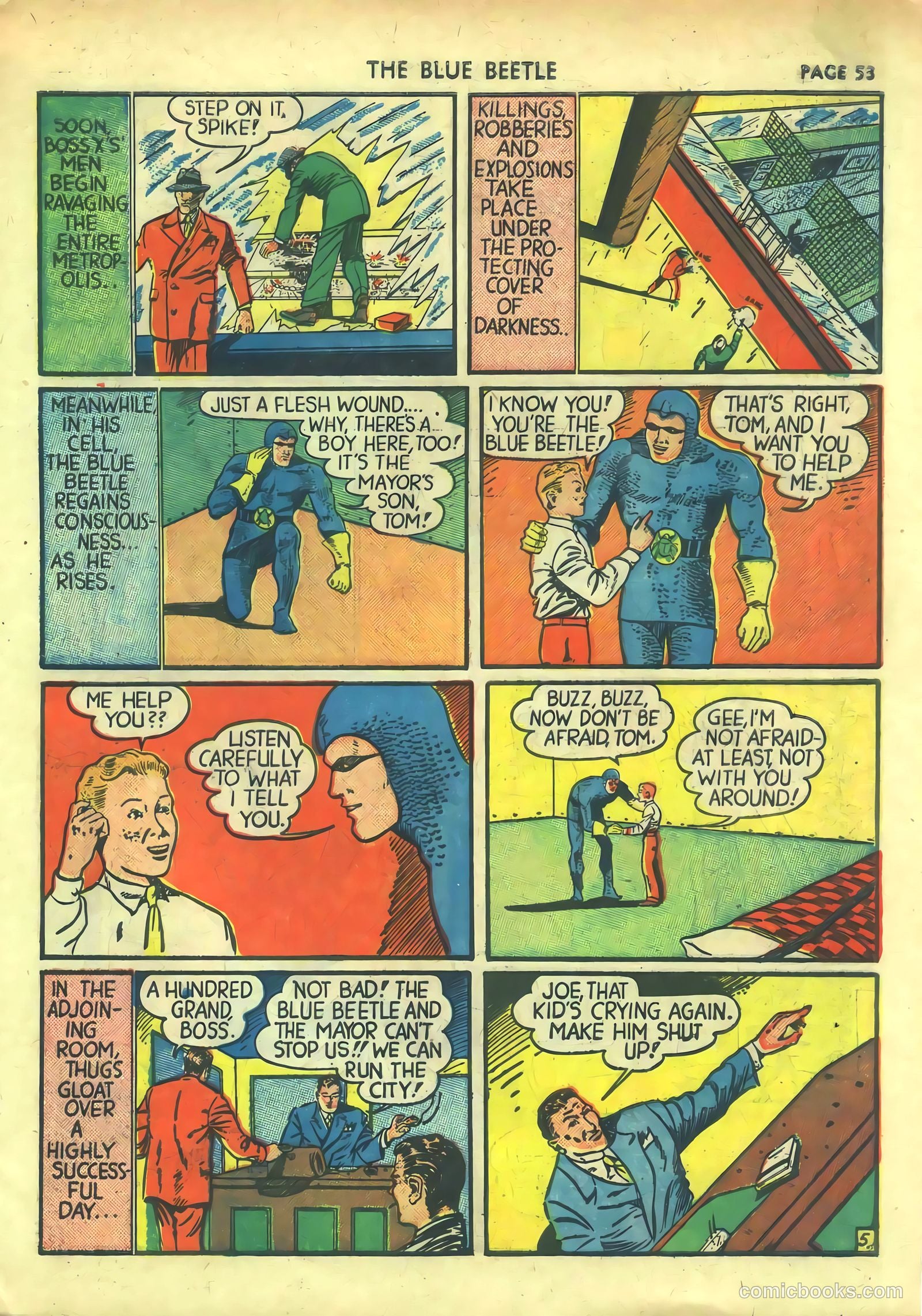 Blue Beetle #2 (1940) — page 55 of 68