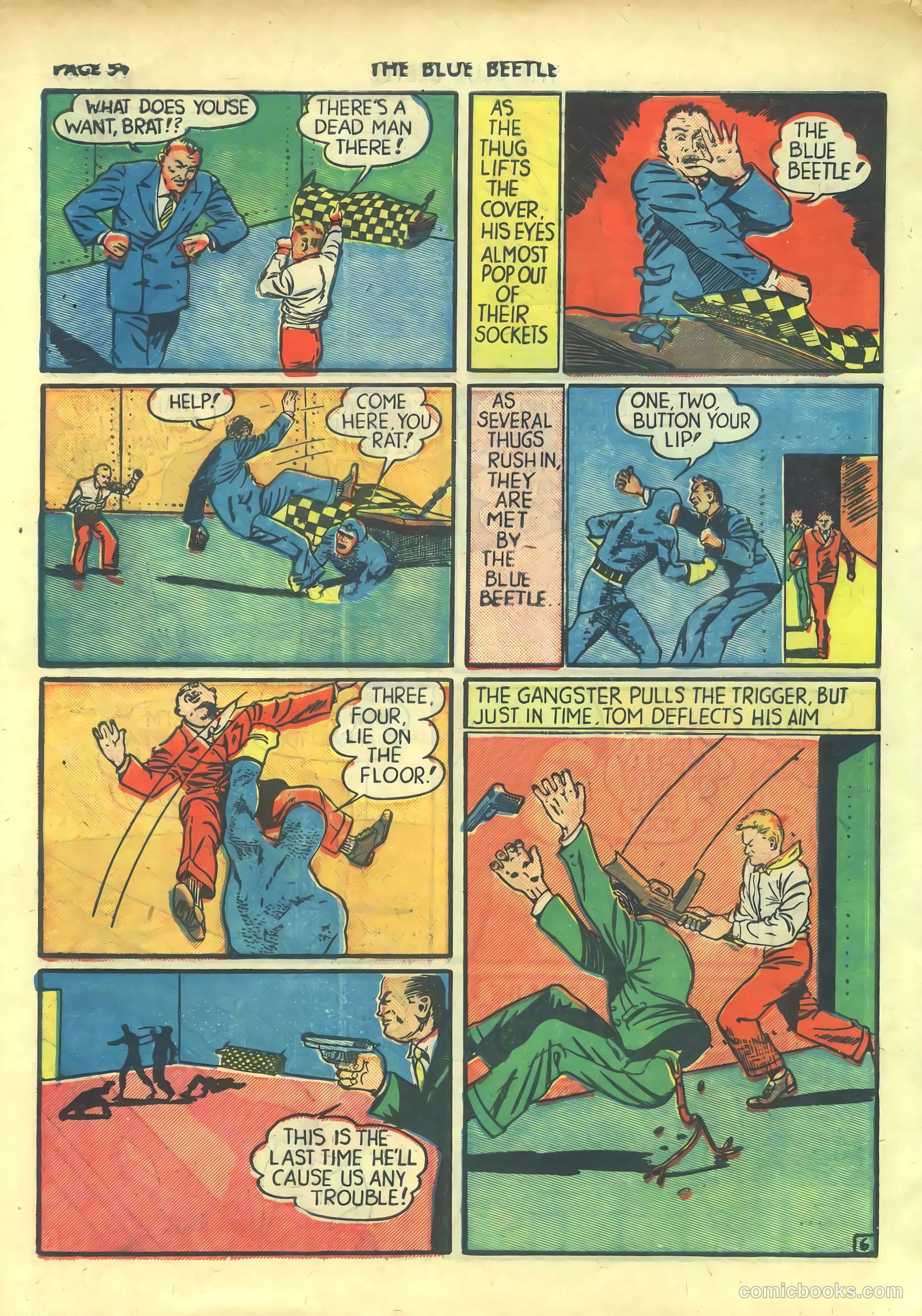 Blue Beetle #2 (1940) — page 56 of 68