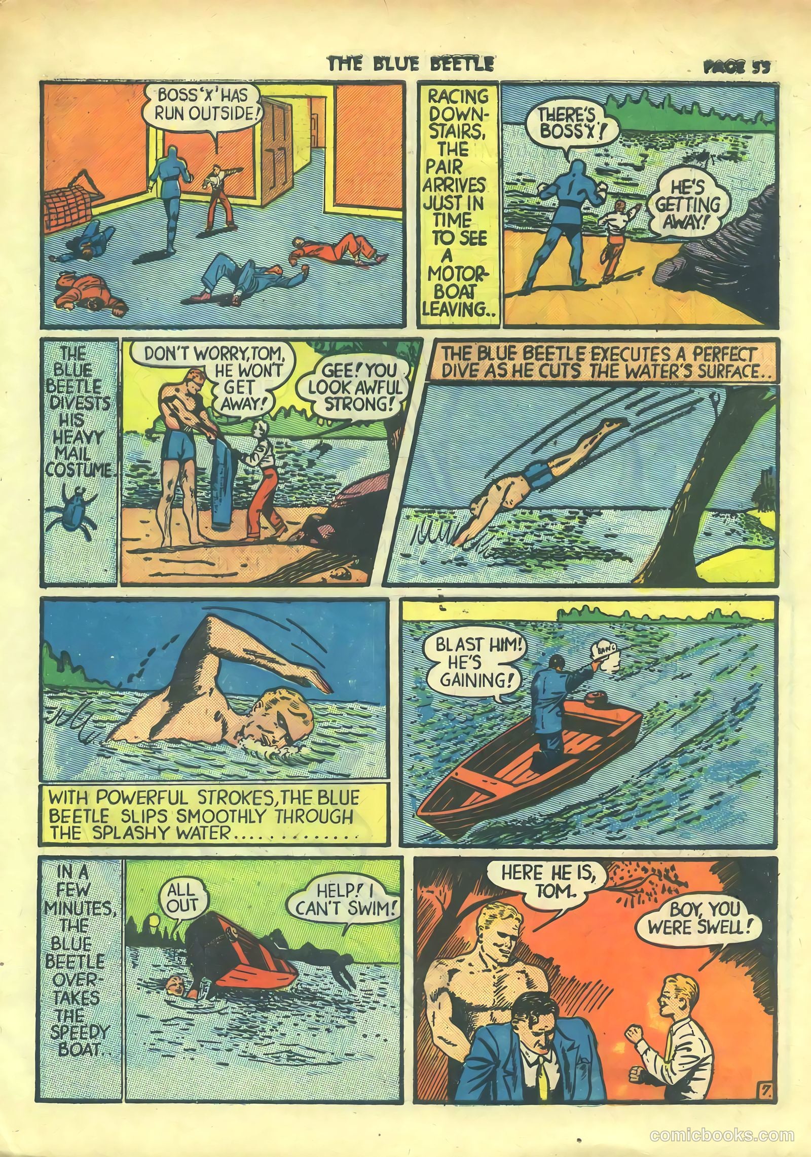 Blue Beetle #2 (1940) — page 57 of 68