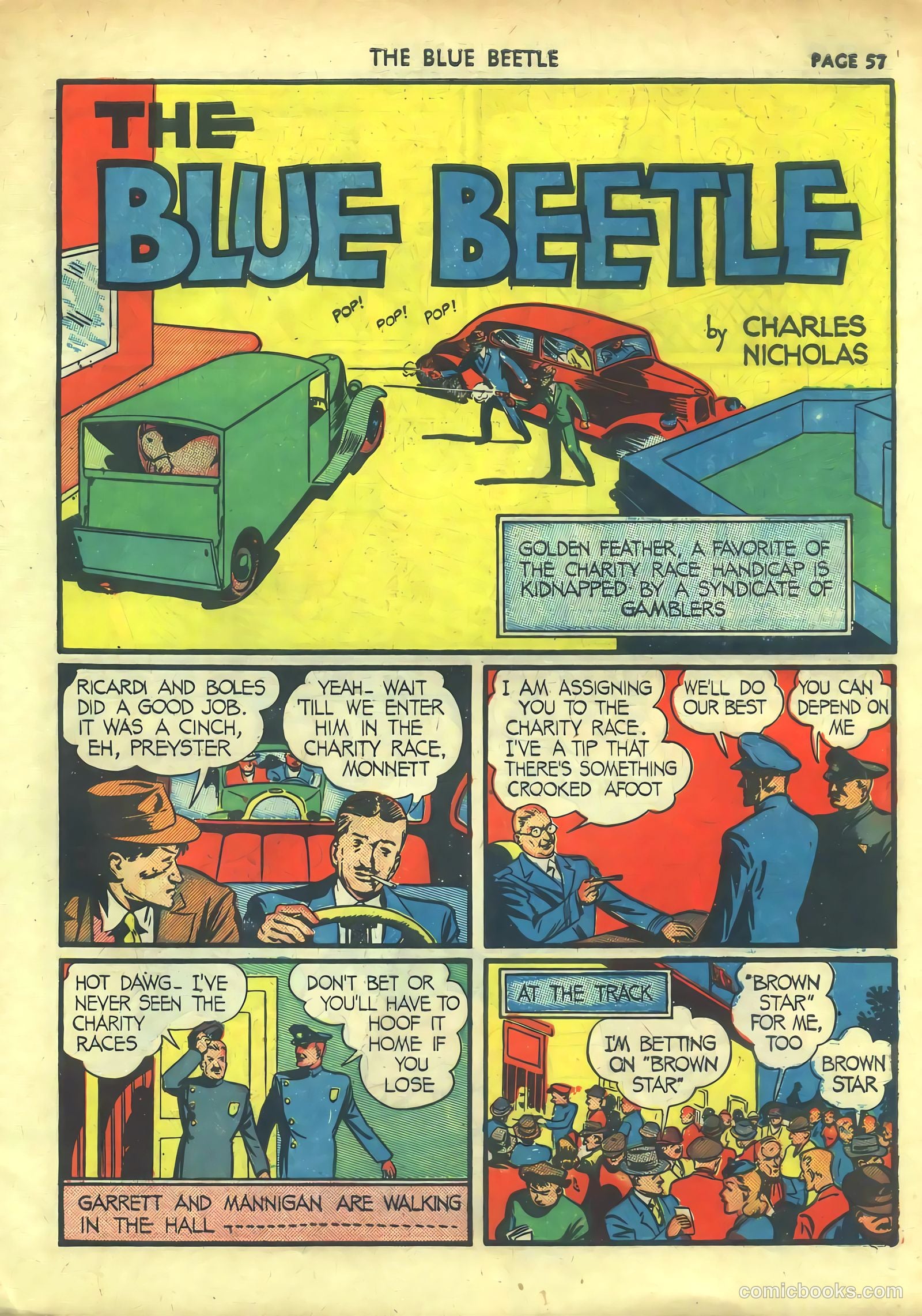 Blue Beetle #2 (1940) — page 59 of 68